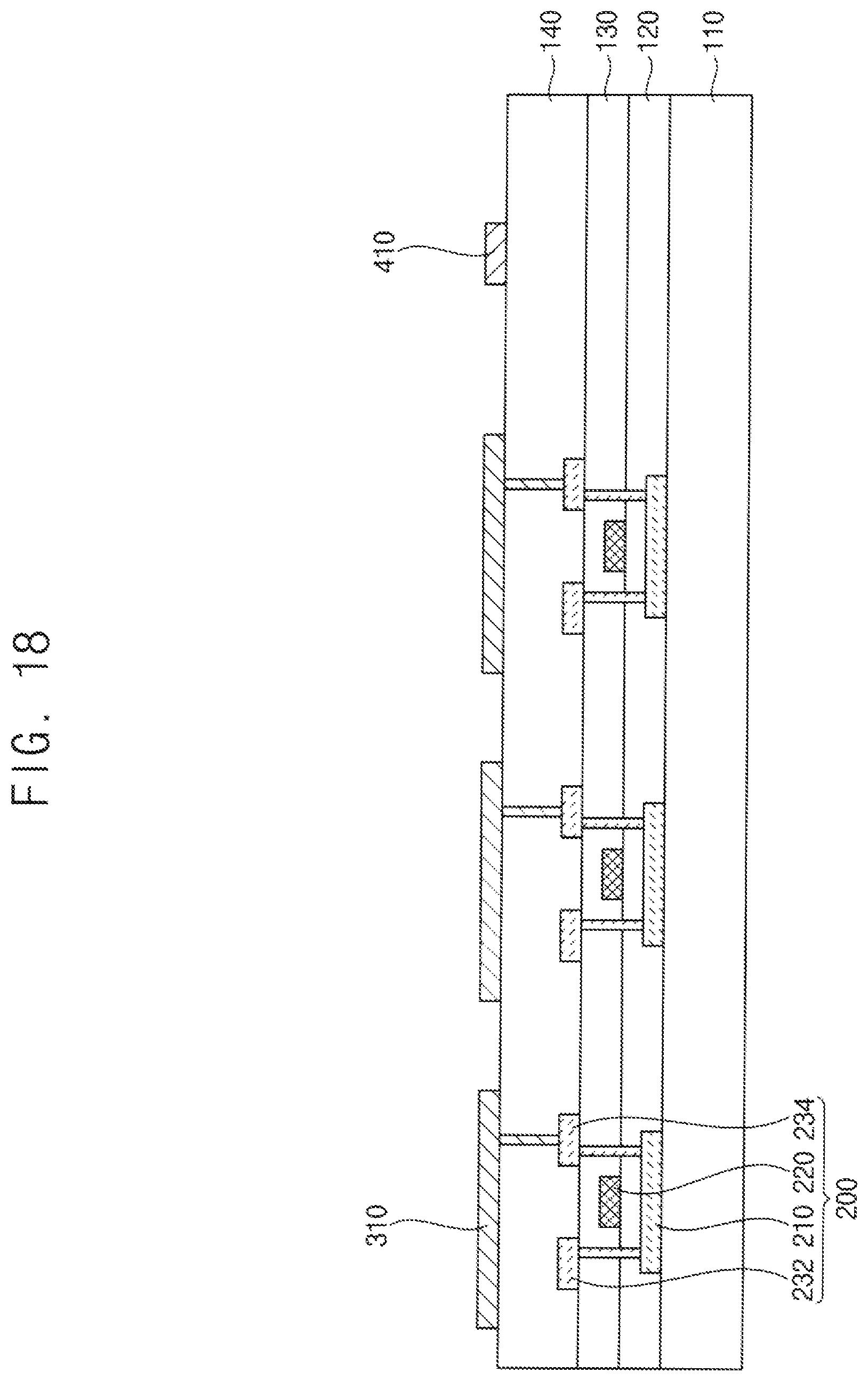 Patent US12324304 Figure 18 – Display panel and method of providing the same