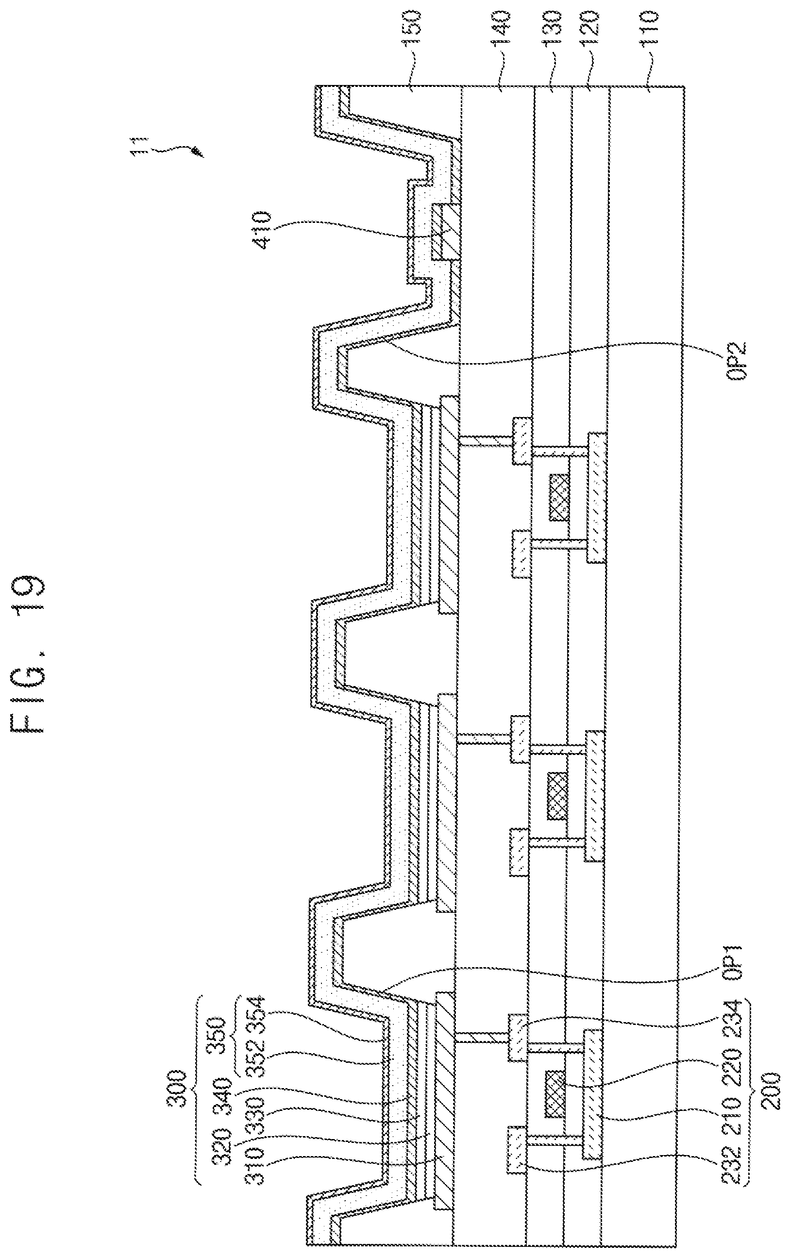 Patent US12324304 Figure 19 – Display panel and method of providing the same