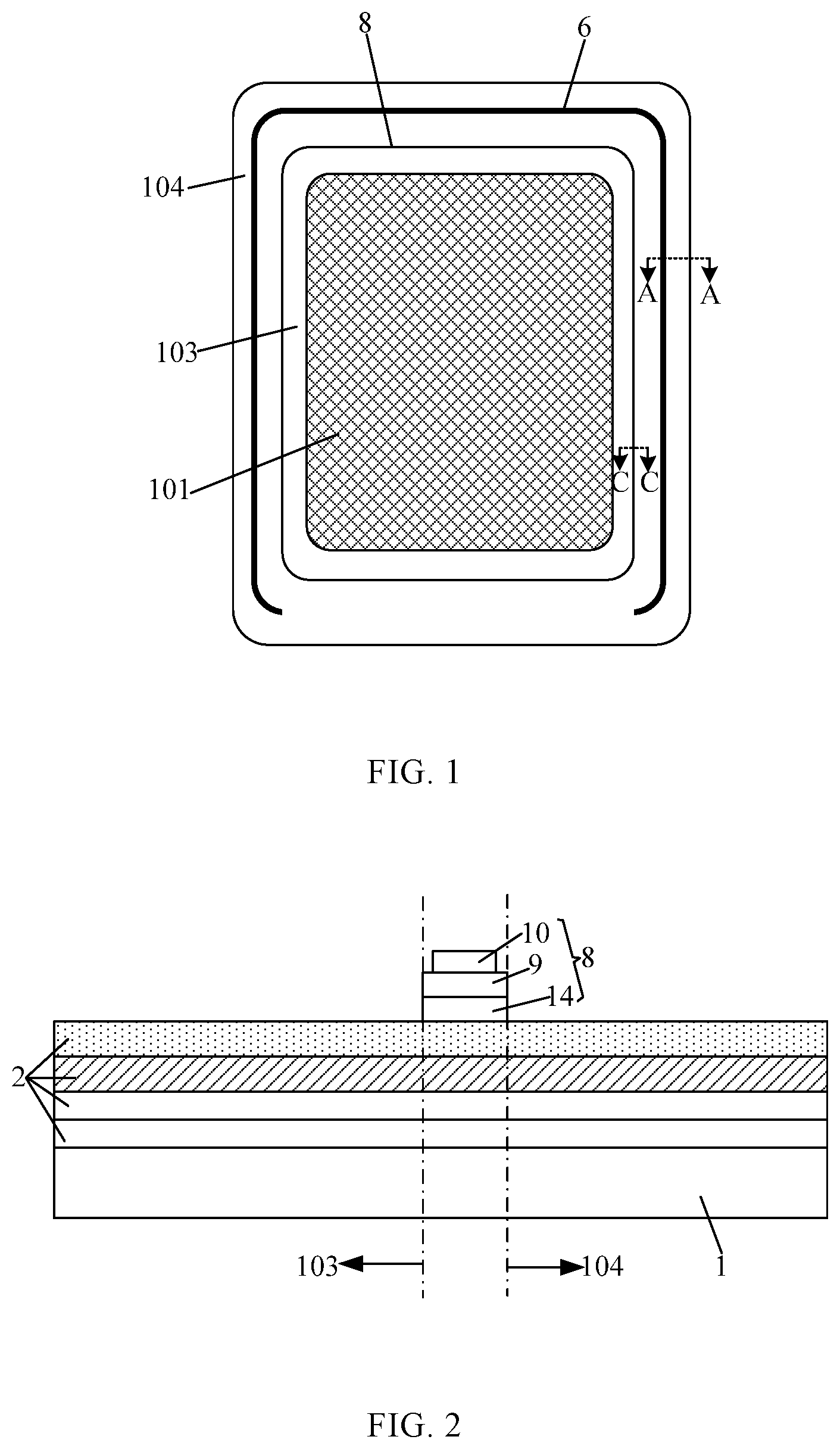 Patent US12324306 Figure 1 – Display substrate, fabrication method thereof and display panel