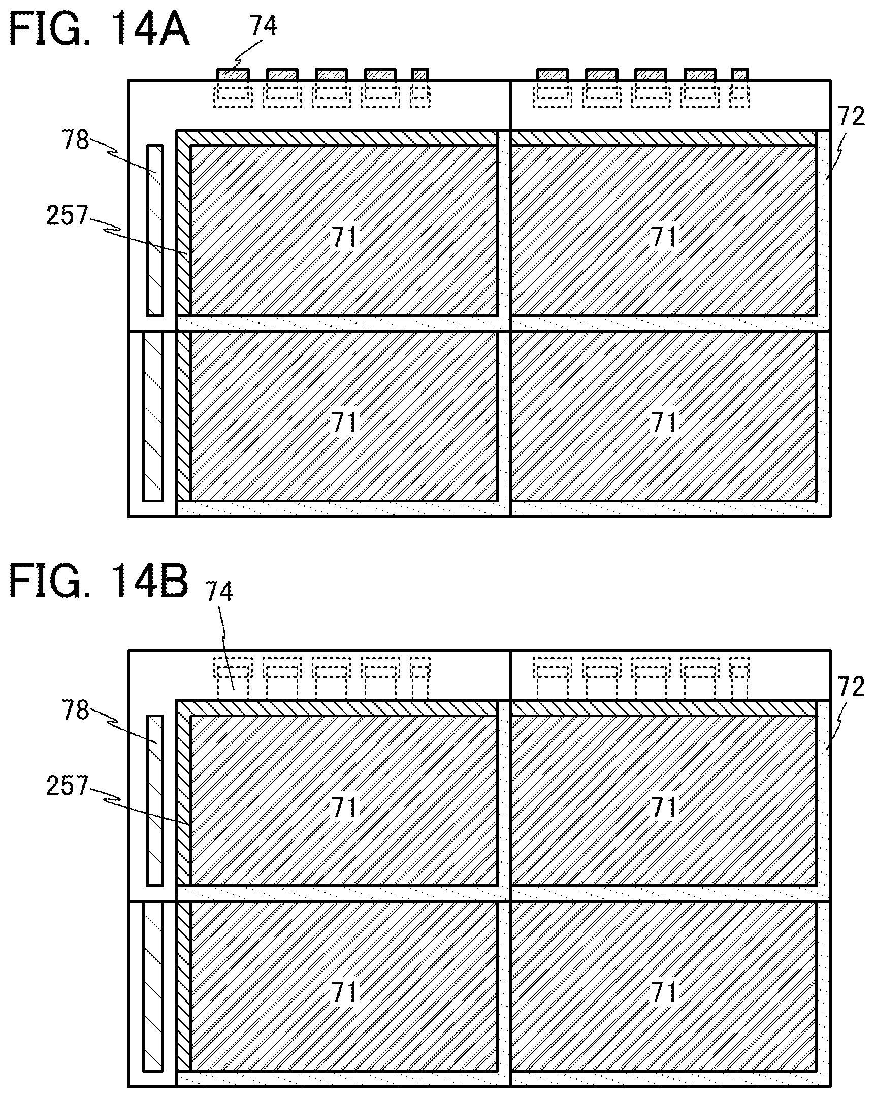 Patent US12324307 Figure 14 – Display panel including first and second common electrodes
