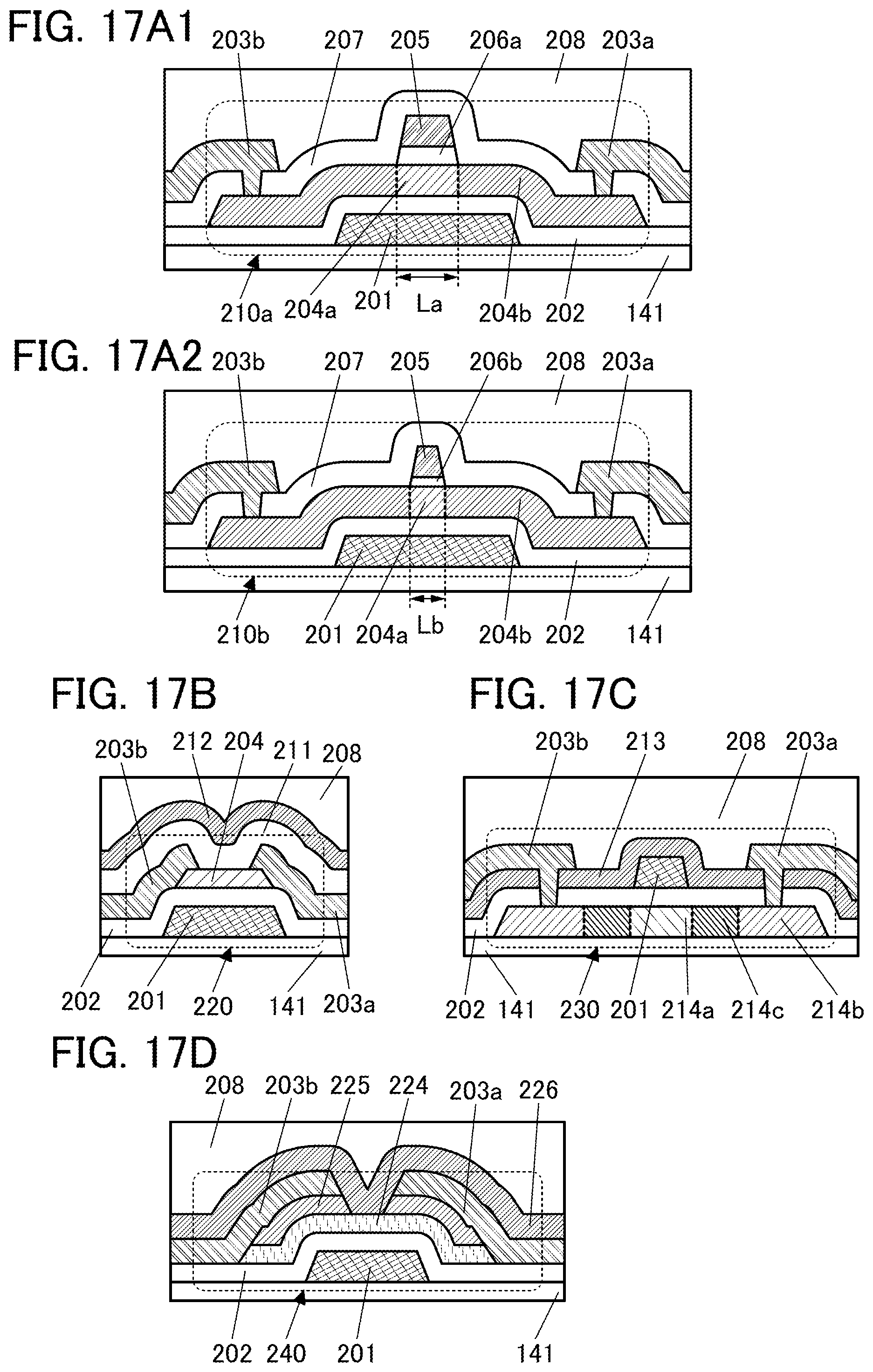 Patent US12324307 Figure 17 – Display panel including first and second common electrodes