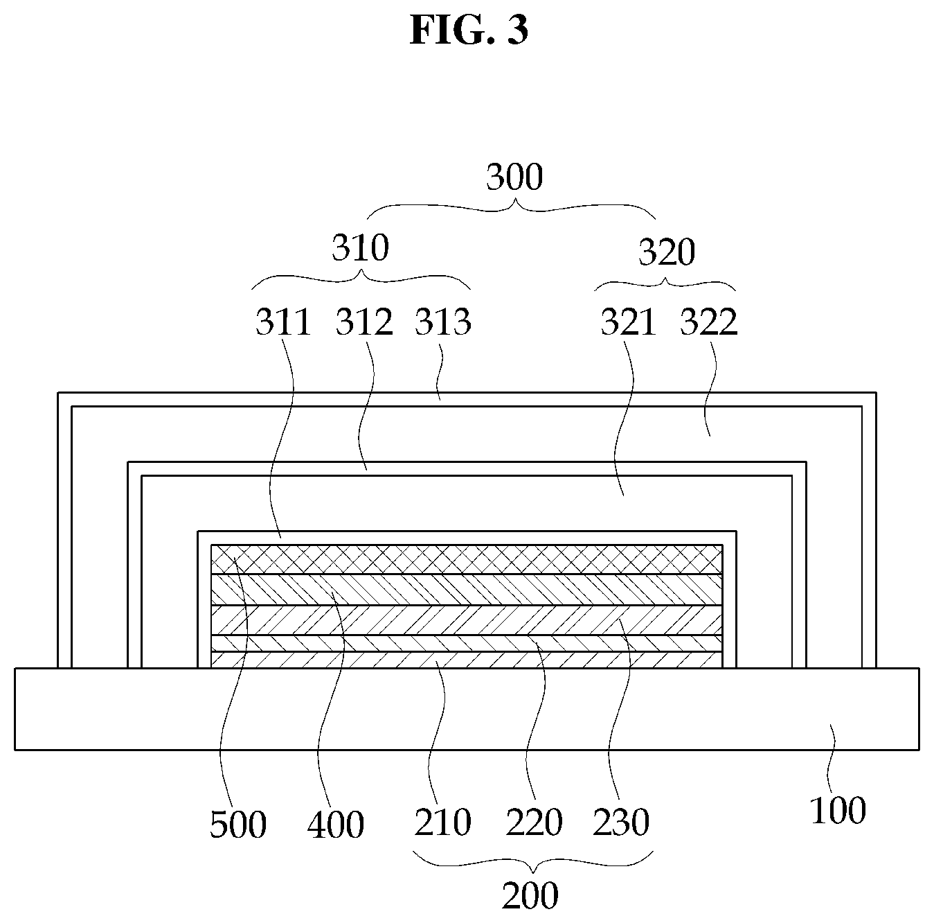 Patent US12324308 Figure 2 – Organic light emitting display device having a resonance structure of proper internal reflection by including a light extraction reduction preventing layer