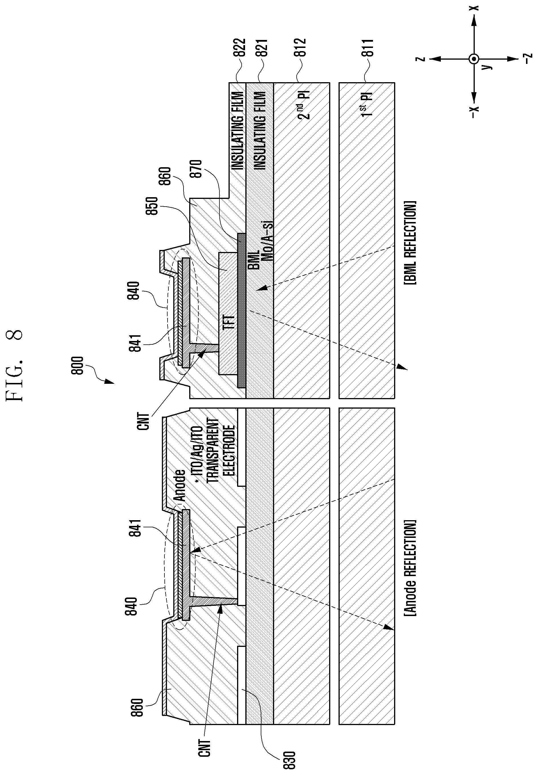 Patent US12324309 Figure 10 – Electronic device including camera module
