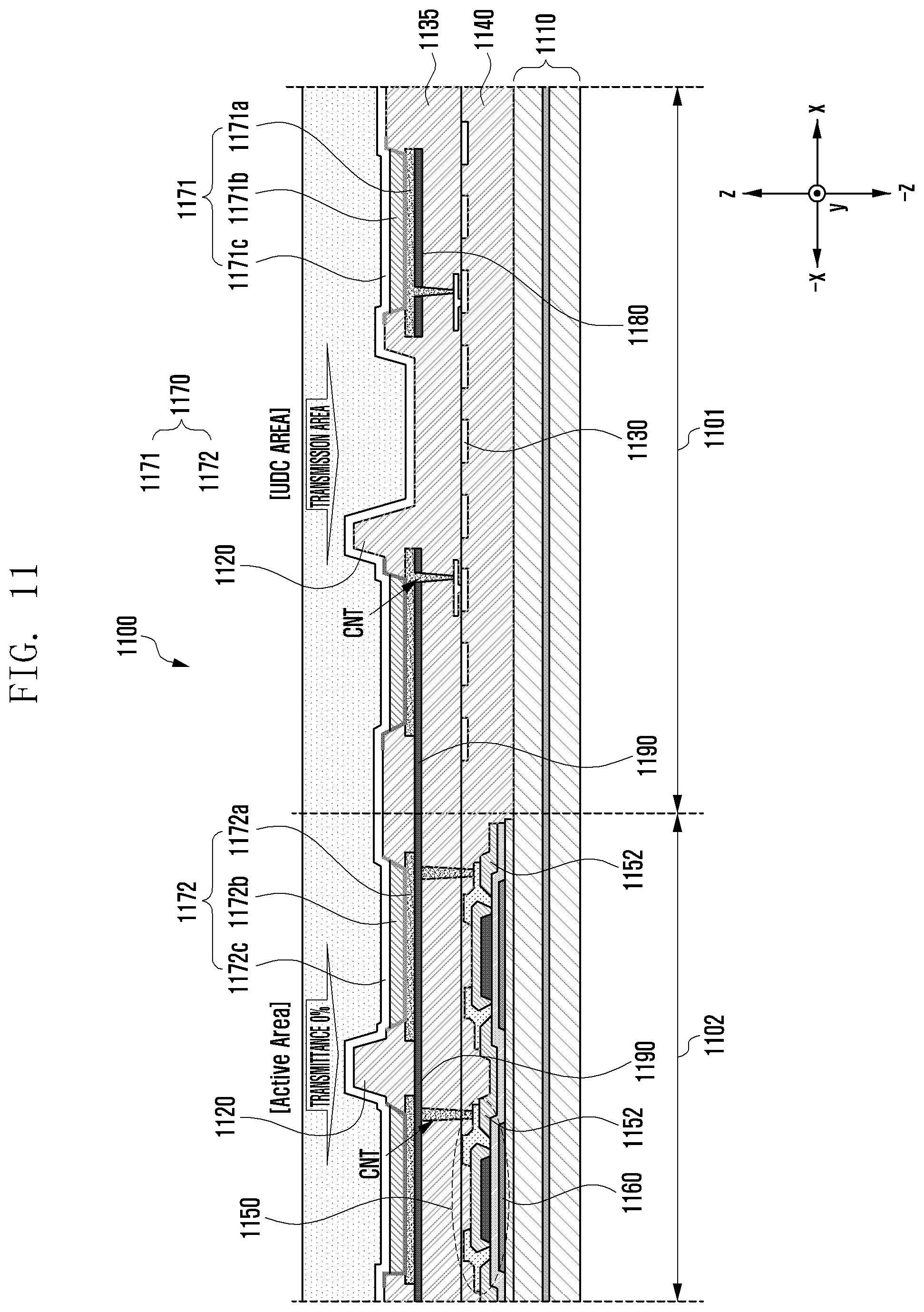 Patent US12324309 Figure 13 – Electronic device including camera module
