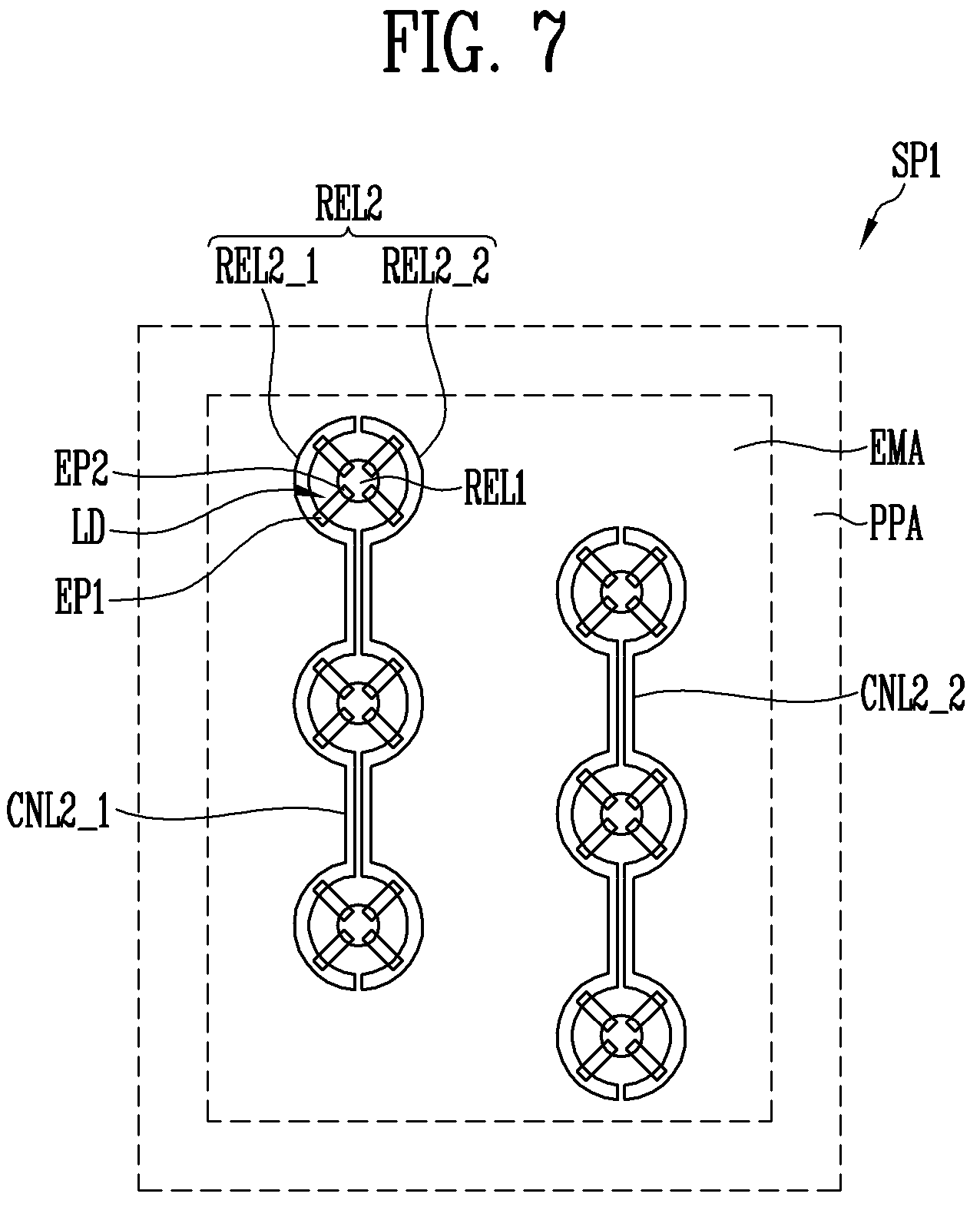 Patent US12324312 Figure 9 – Display device and manufacturing method thereof