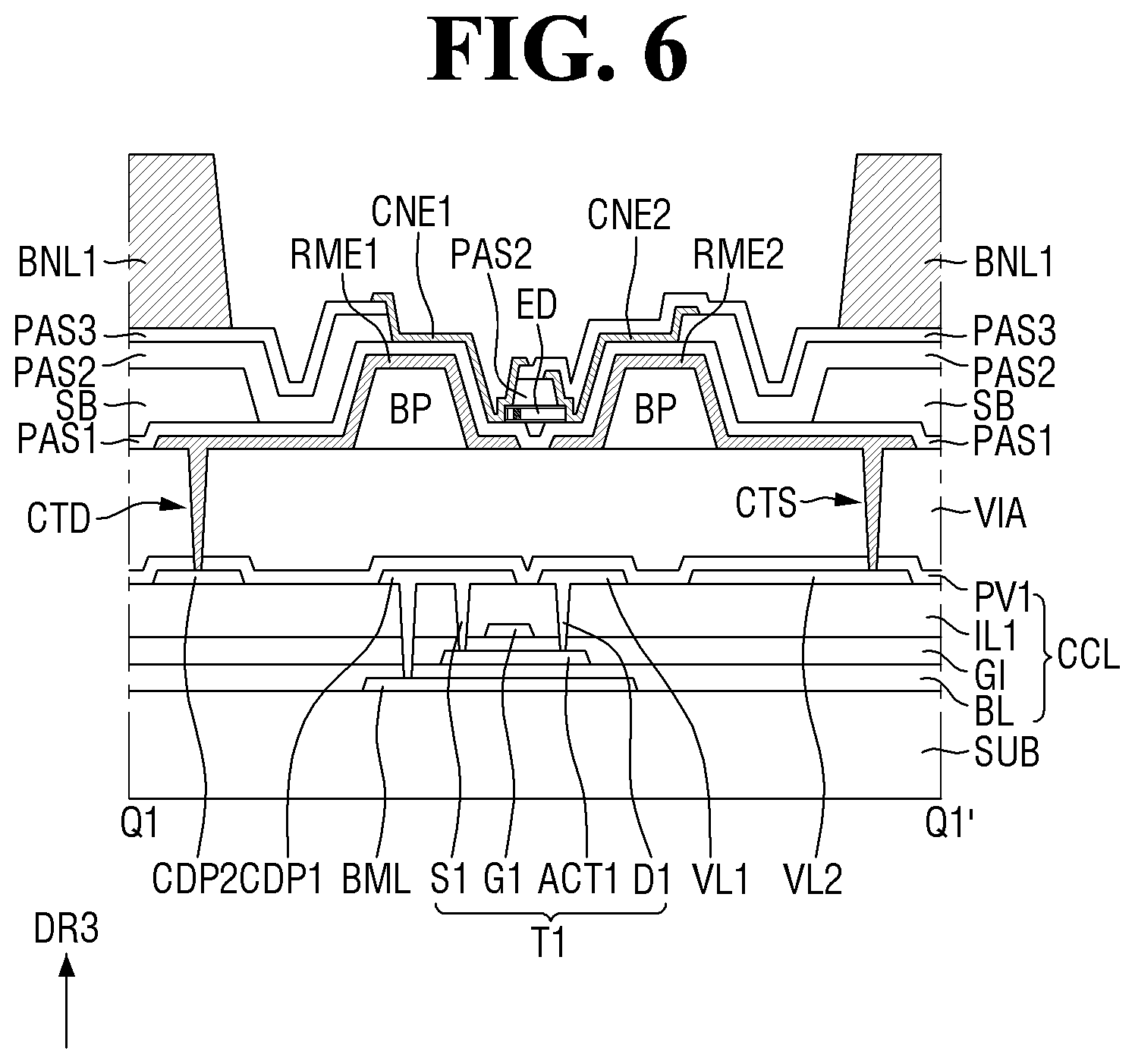 Patent US12324313 Figure 6 – Display device