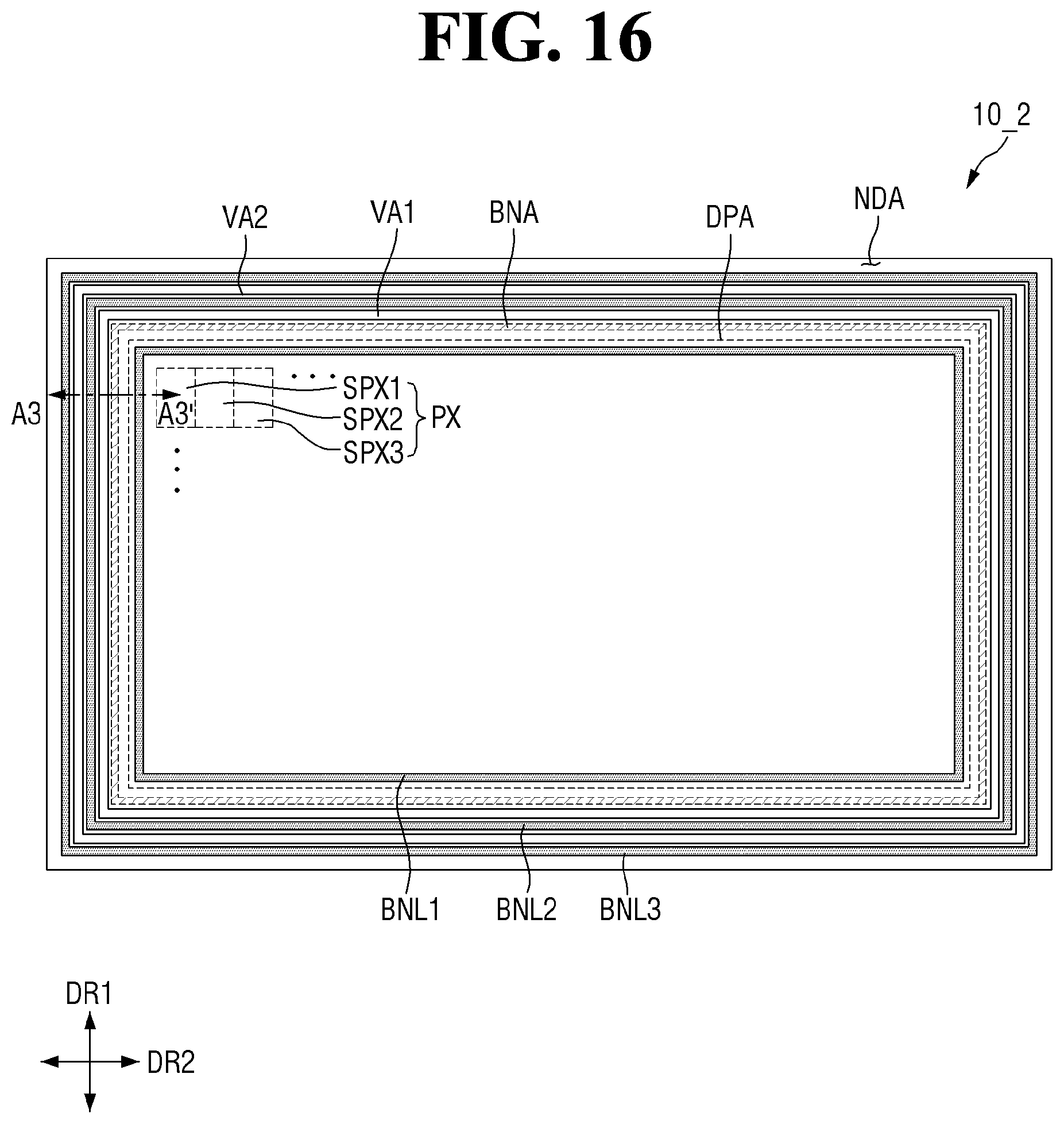 Patent US12324313 Figure 16 – Display device