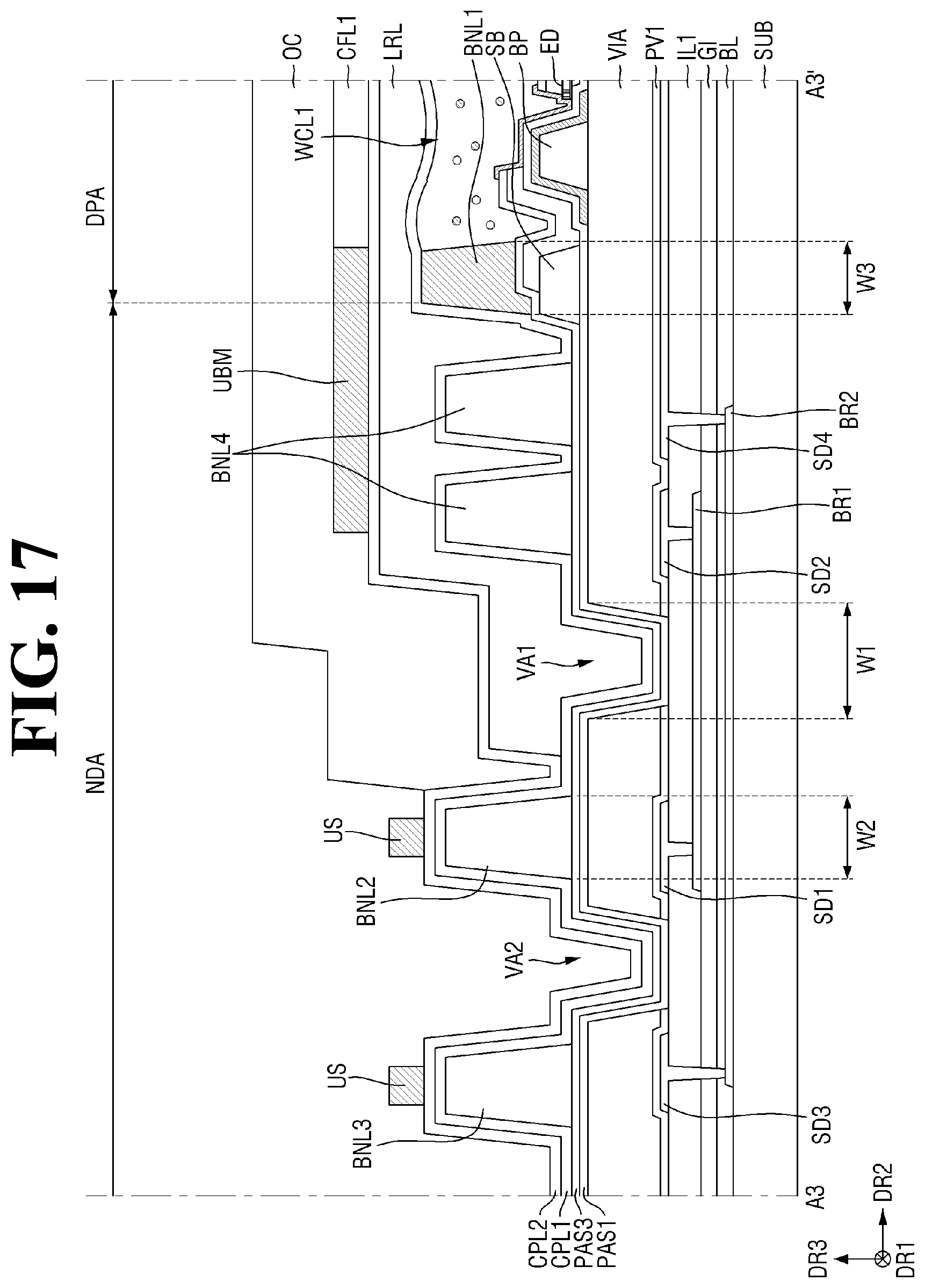 Patent US12324313 Figure 17 – Display device