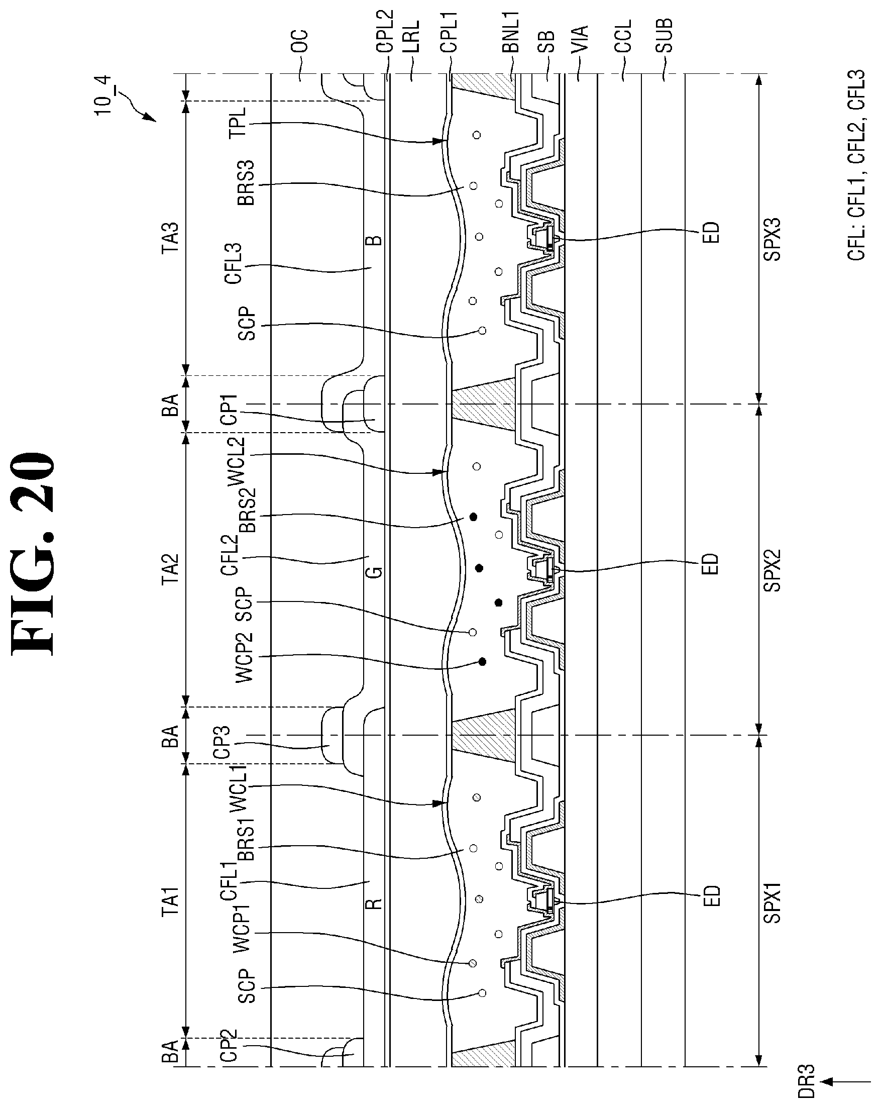Patent US12324313 Figure 20 – Display device