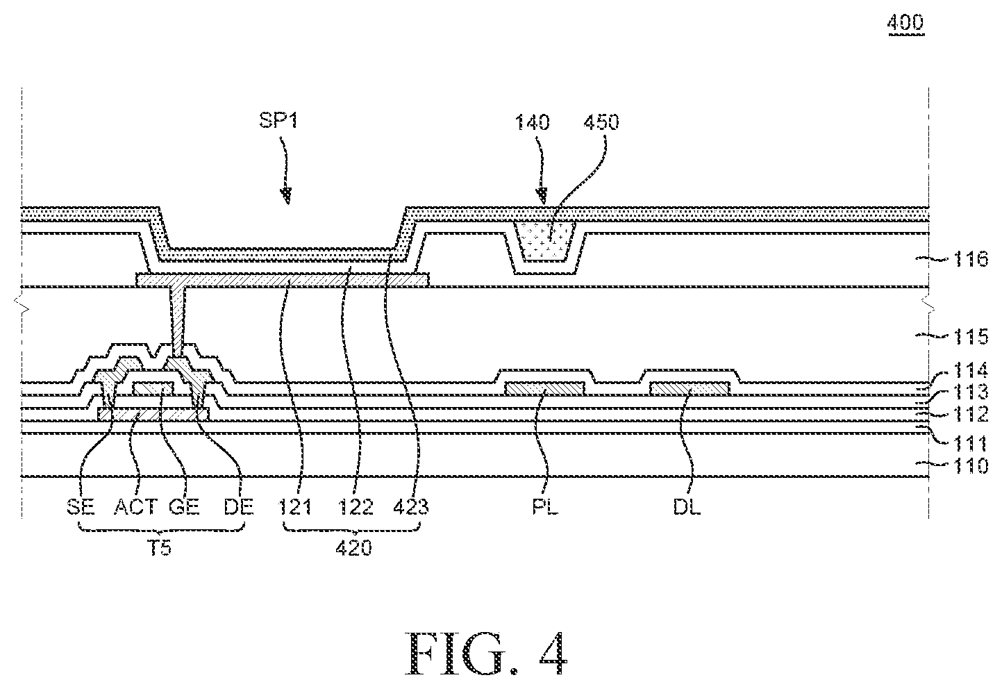 Patent US12324316 Figure 5 – Display apparatus