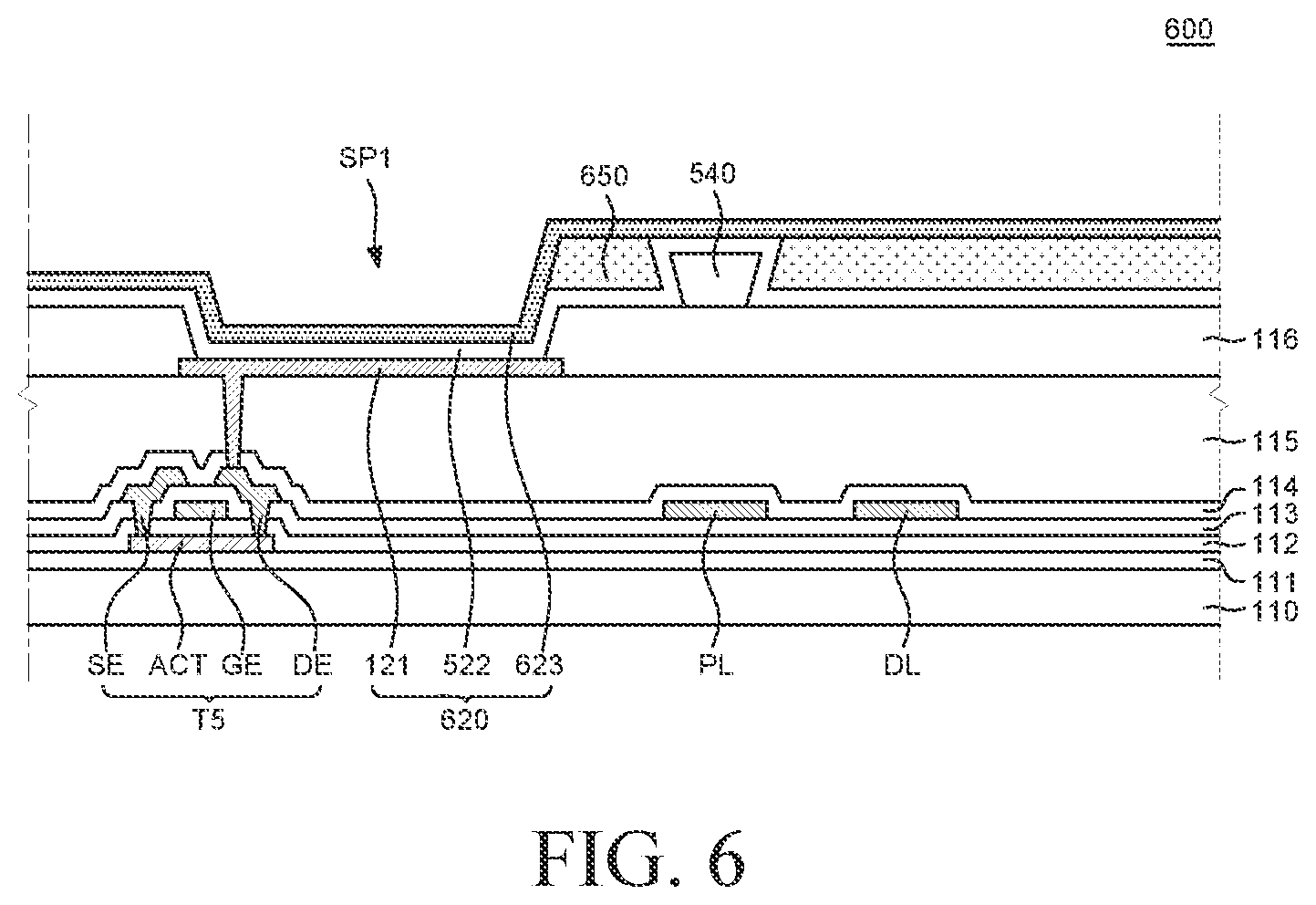 Patent US12324316 Figure 8 – Display apparatus