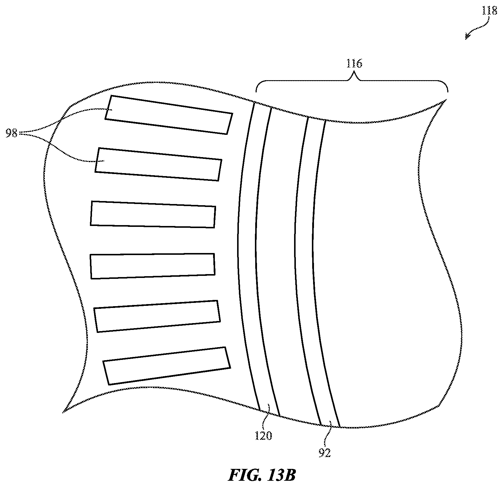 Patent US12324317 Figure 14 – Organic light-emitting diode displays with capillary-flow-inducing structures
