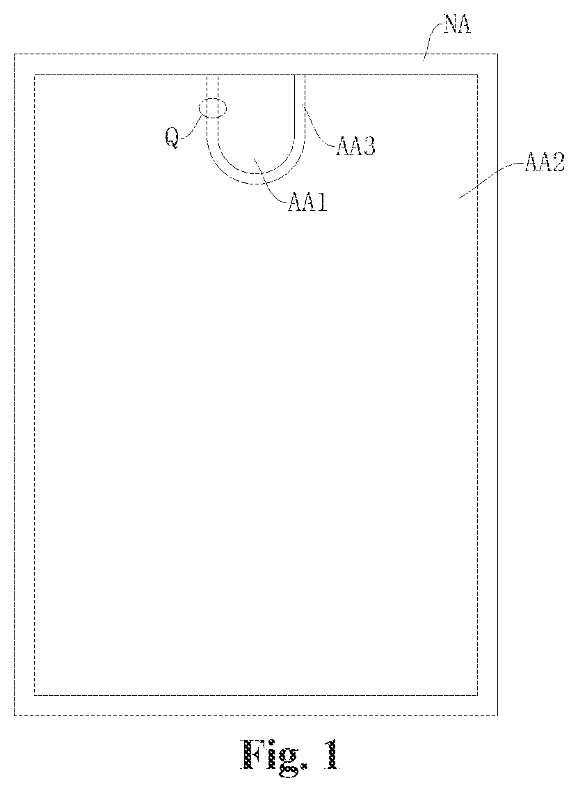 Patent US12324318 — Display panel and display device — Figure 1