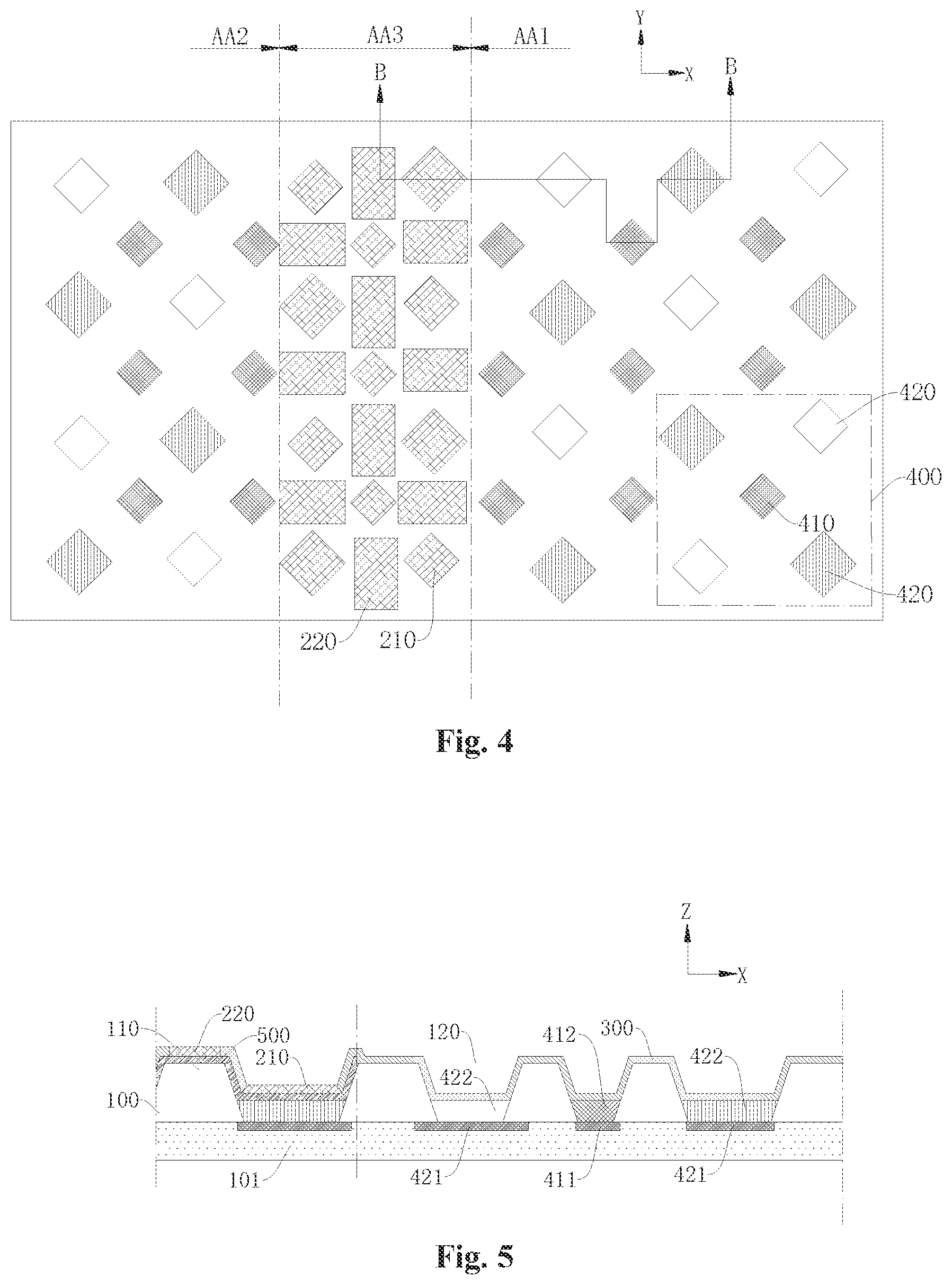 Patent US12324318 Figure 3 – Display panel and display device
