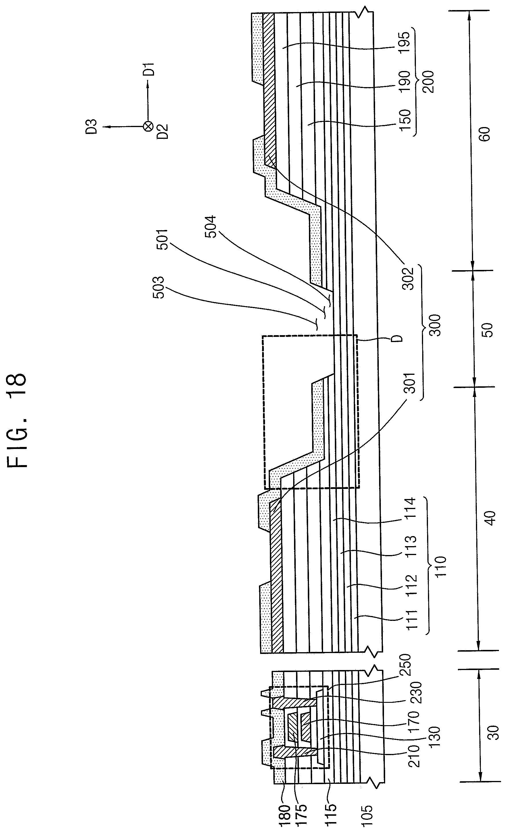 Patent US12324319 Figure 19 – Organic light emitting display device and a method of manufacturing organic light emitting display device