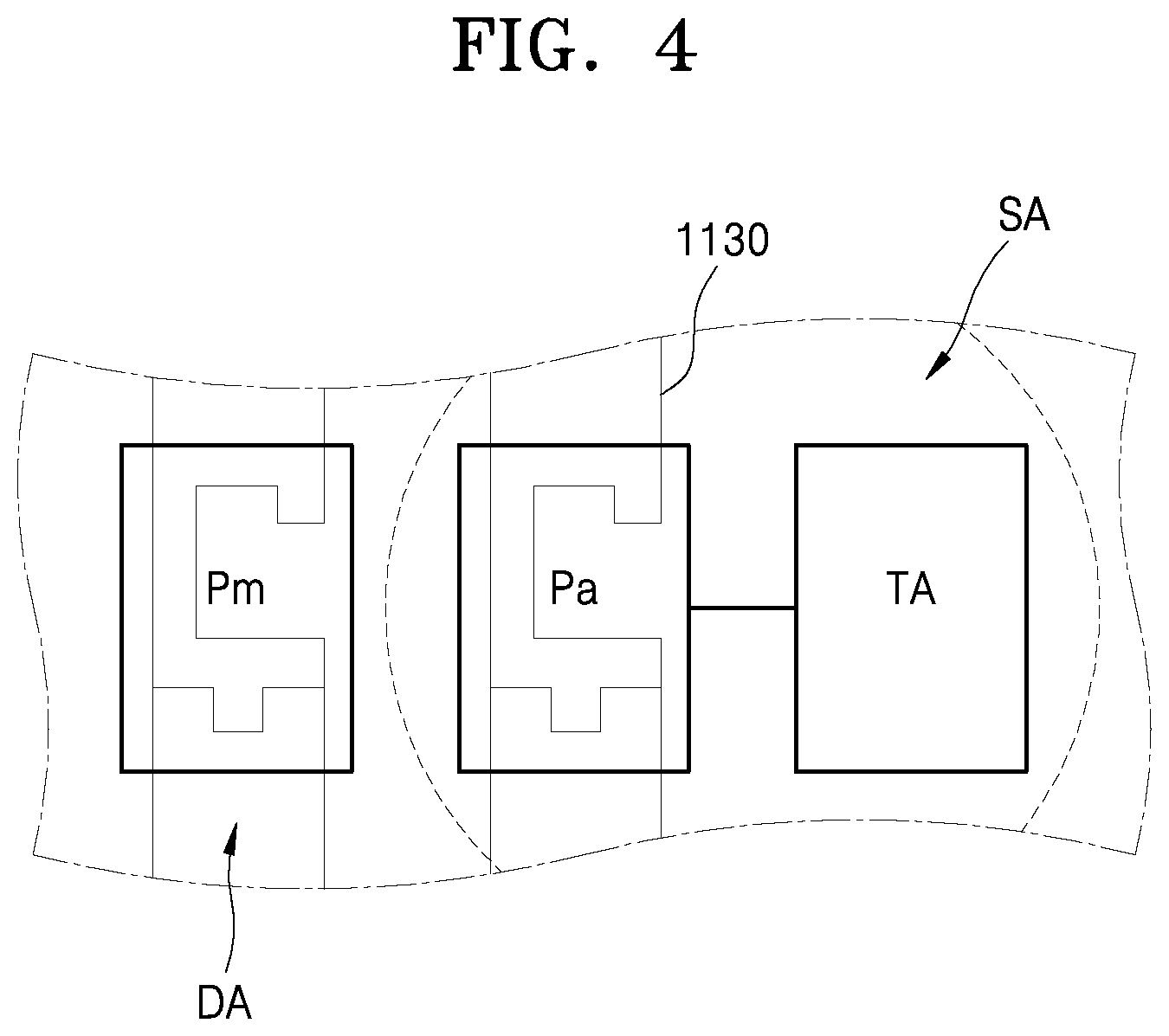 Patent US12324320 Figure 3 – Display apparatus including a blocking layer and method of manufacturing the same
