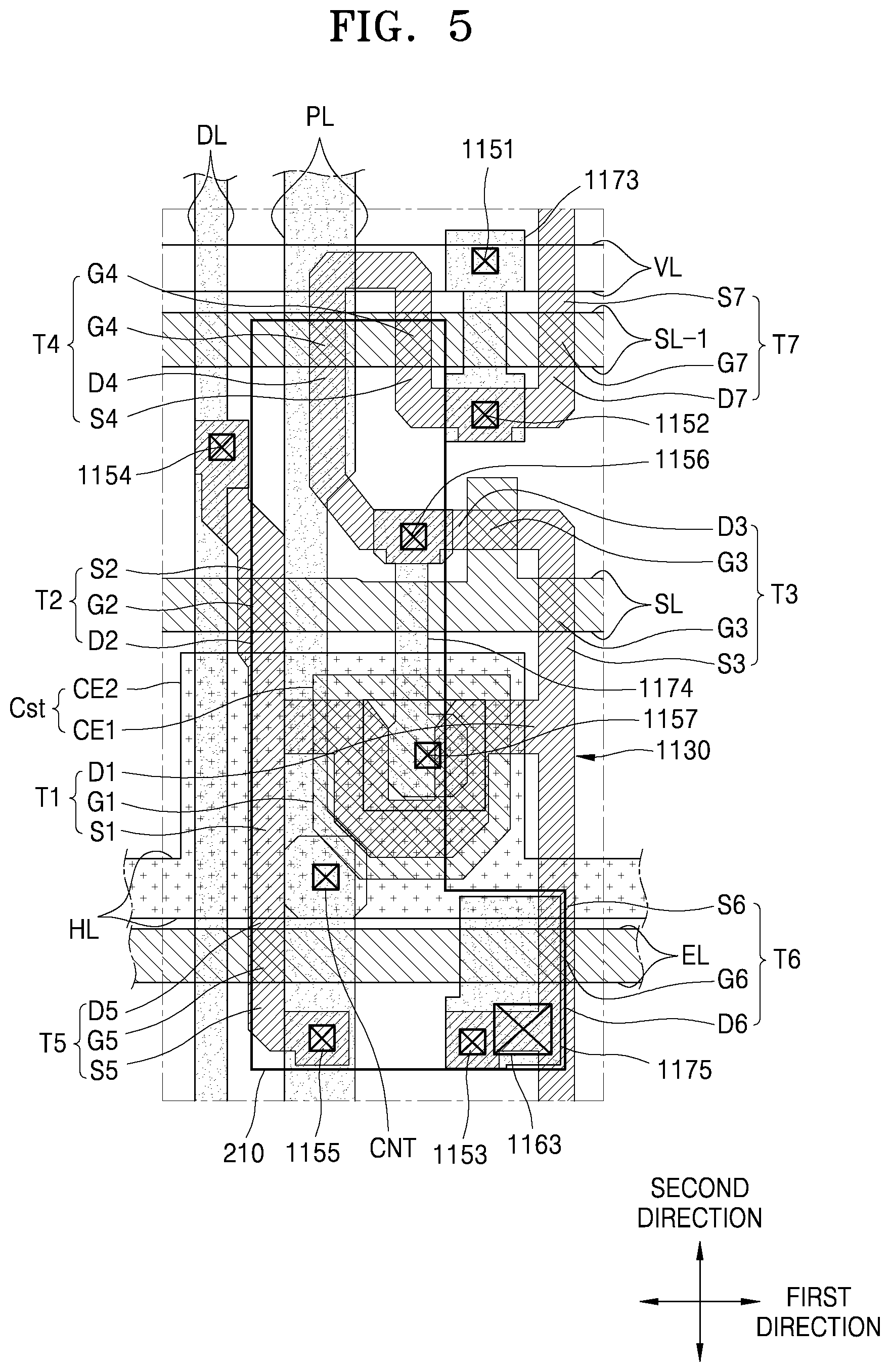 Patent US12324320 Figure 4 – Display apparatus including a blocking layer and method of manufacturing the same
