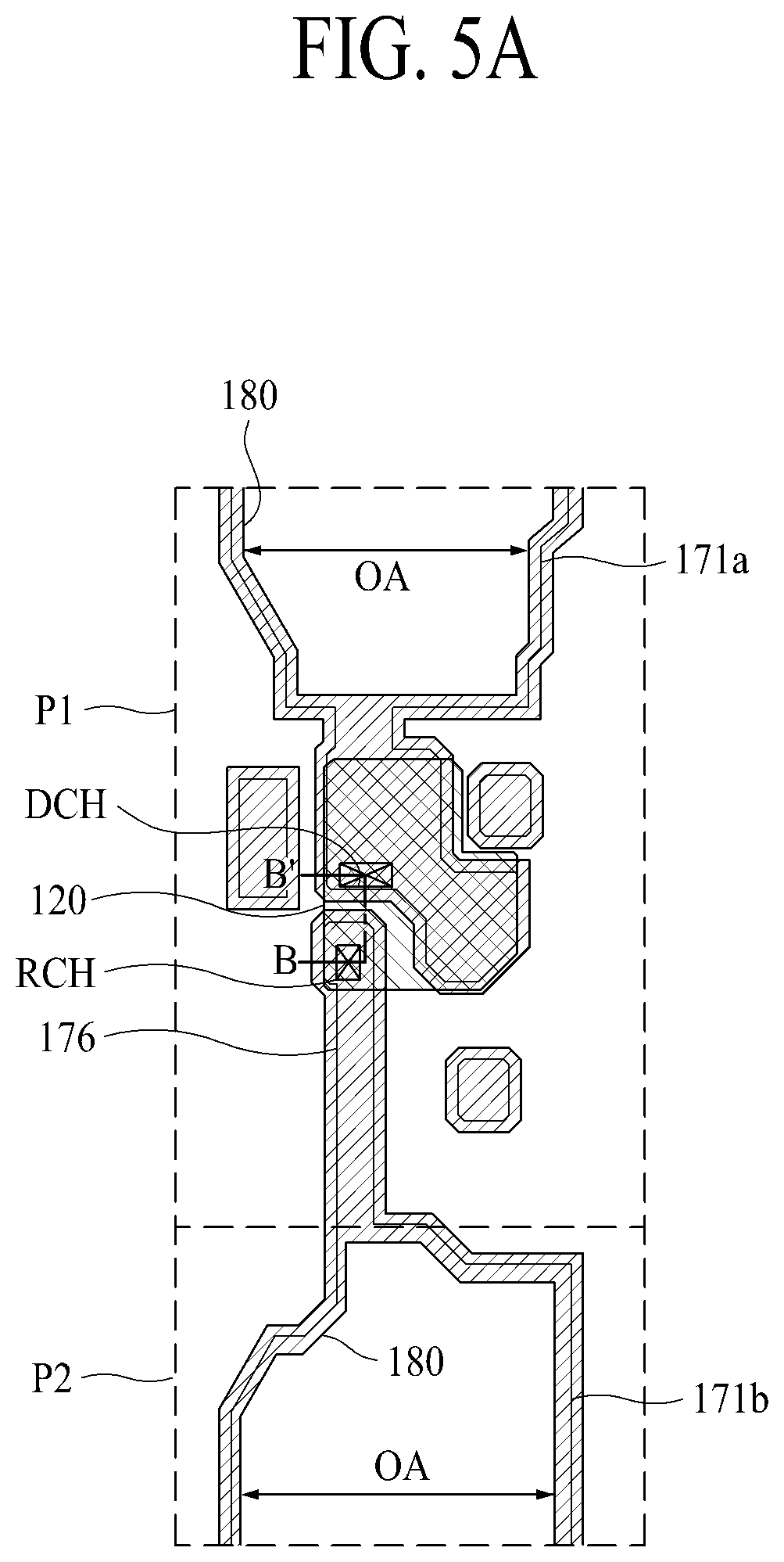 Patent US12324321 Figure 5 – Light emitting display panel and light emitting display apparatus using the same