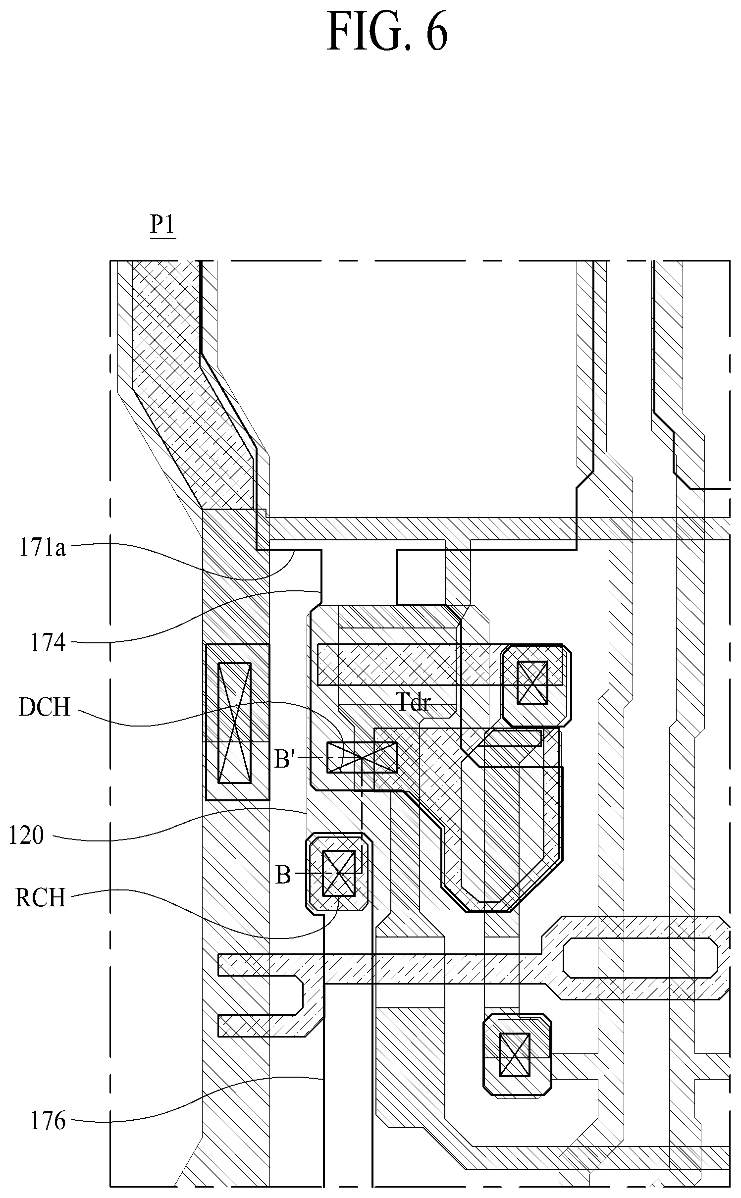 Patent US12324321 Figure 7 – Light emitting display panel and light emitting display apparatus using the same