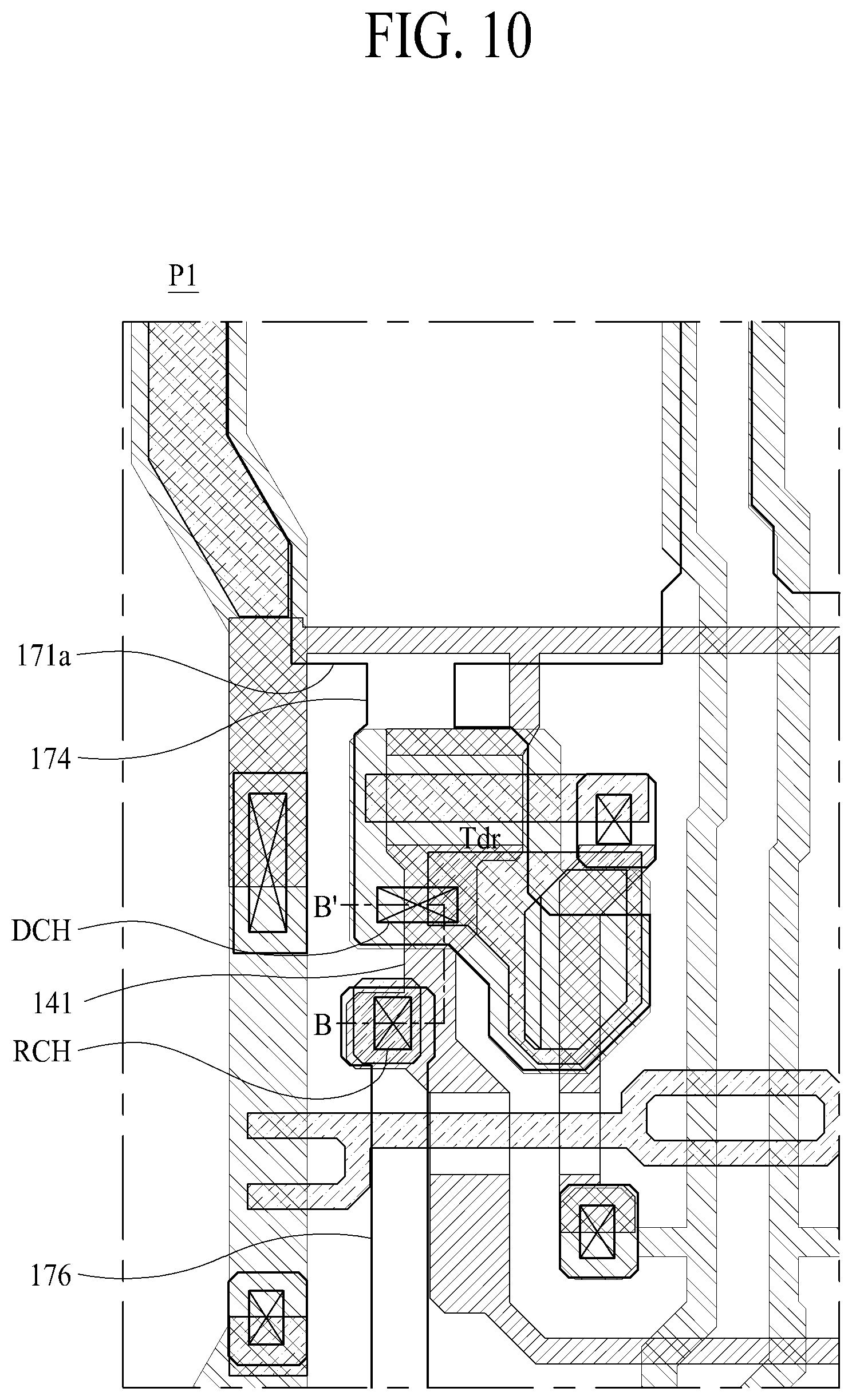 Patent US12324321 Figure 12 – Light emitting display panel and light emitting display apparatus using the same