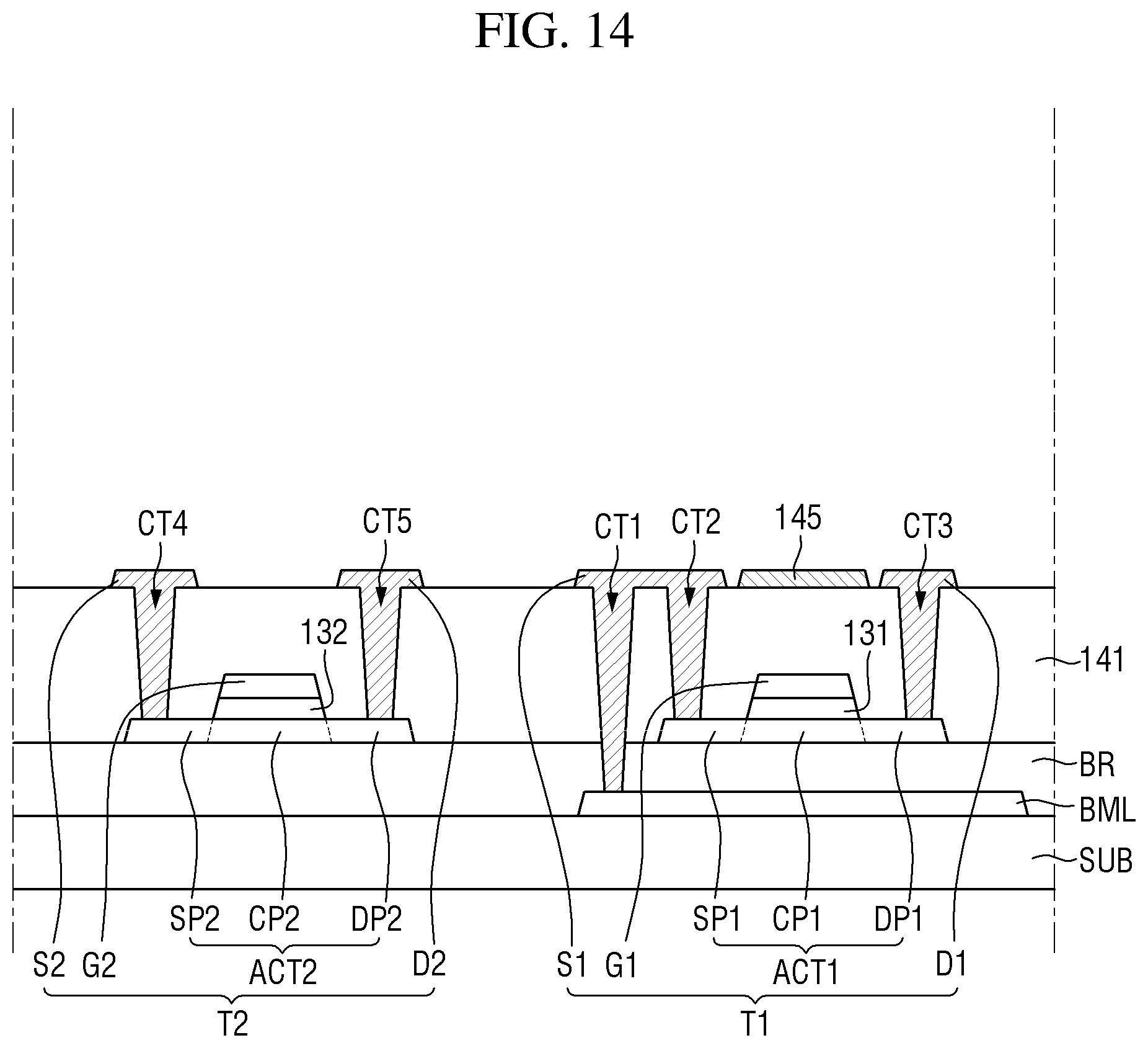Patent US12324322 Figure 17 – Method for manufacturing display device including second interlayer insulating layer overlapping active layer of driving transistor and not overlapping active layer of switching transistor