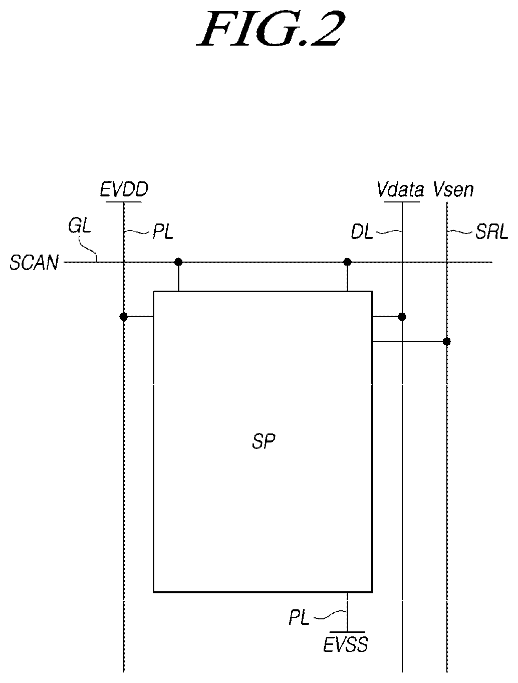 Patent US12324323 Figure 2 – Light-emitting display apparatus