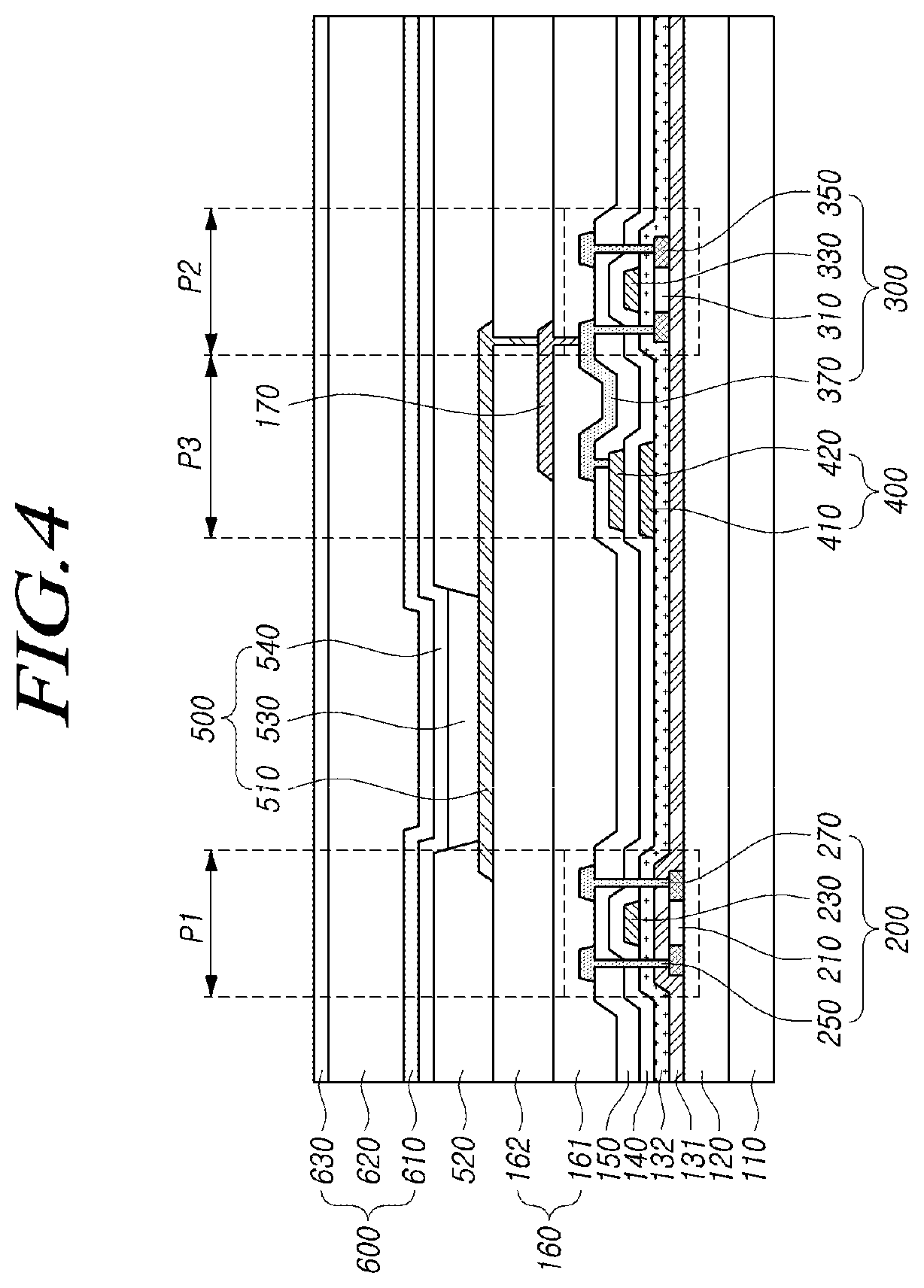 Patent US12324323 Figure 4 – Light-emitting display apparatus