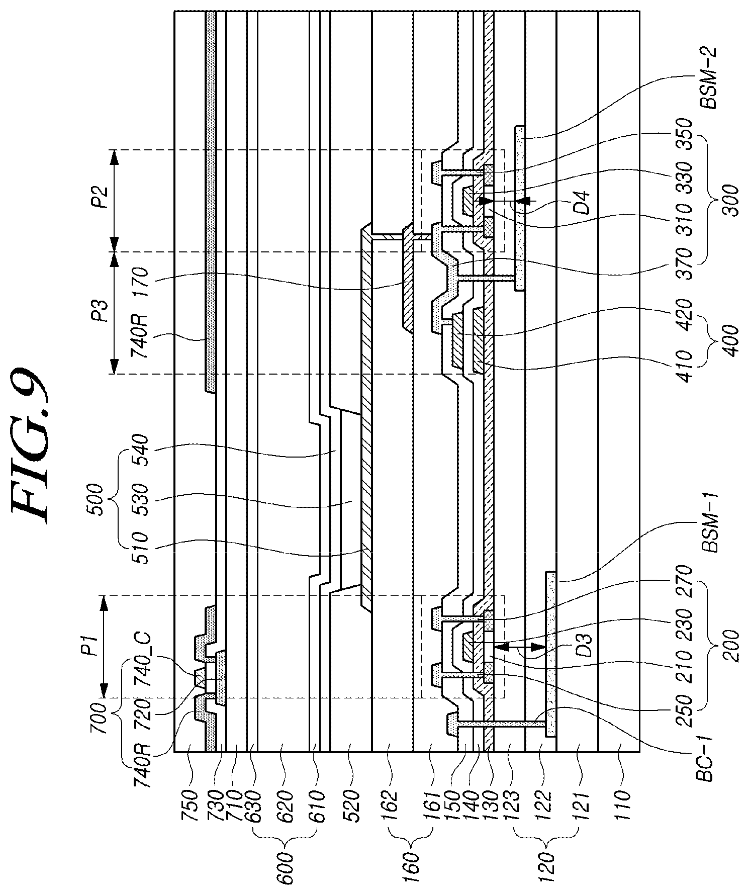 Patent US12324323 Figure 10 – Light-emitting display apparatus