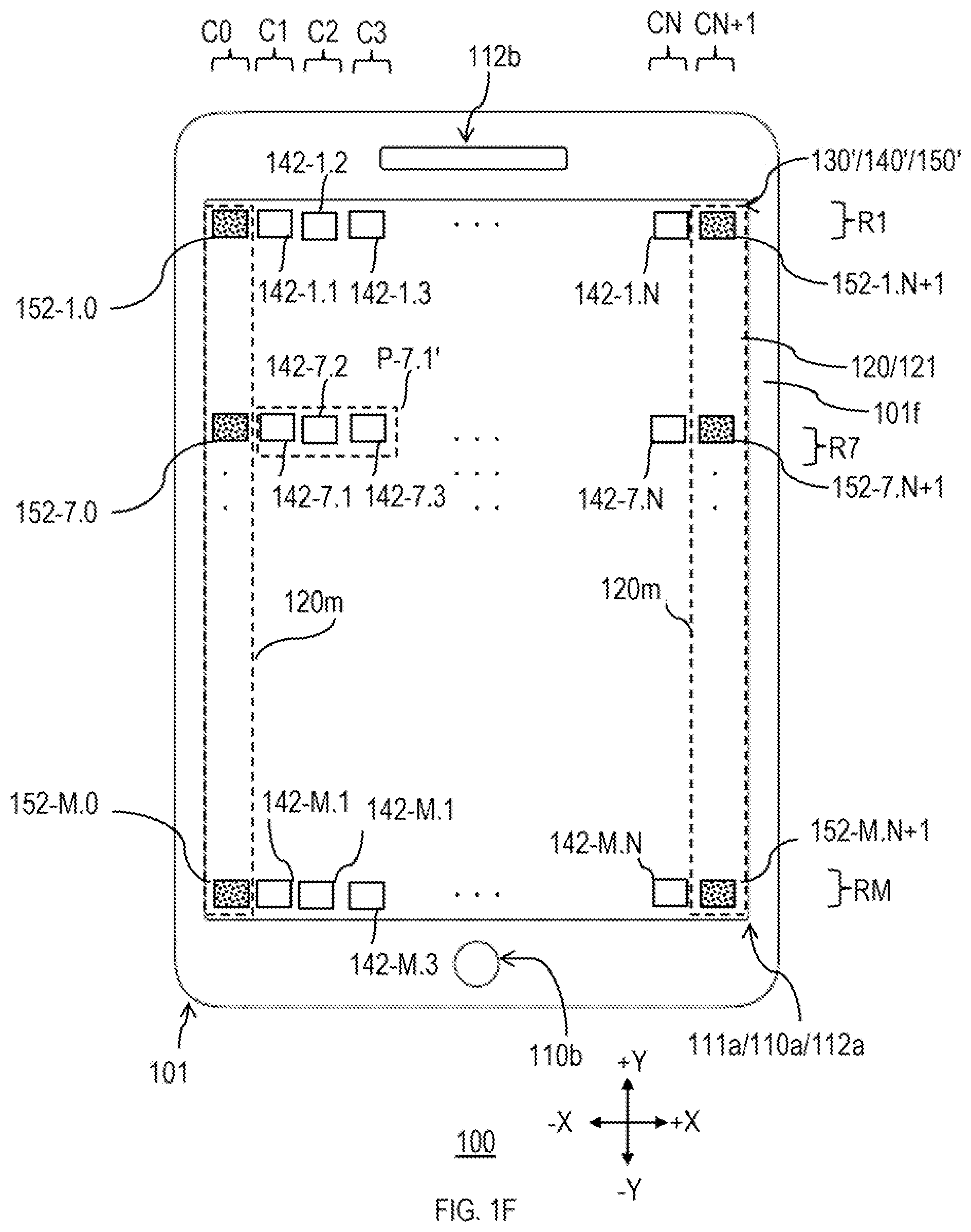 Patent US12324325 Figure 6 – Ambient light sensing display assemblies