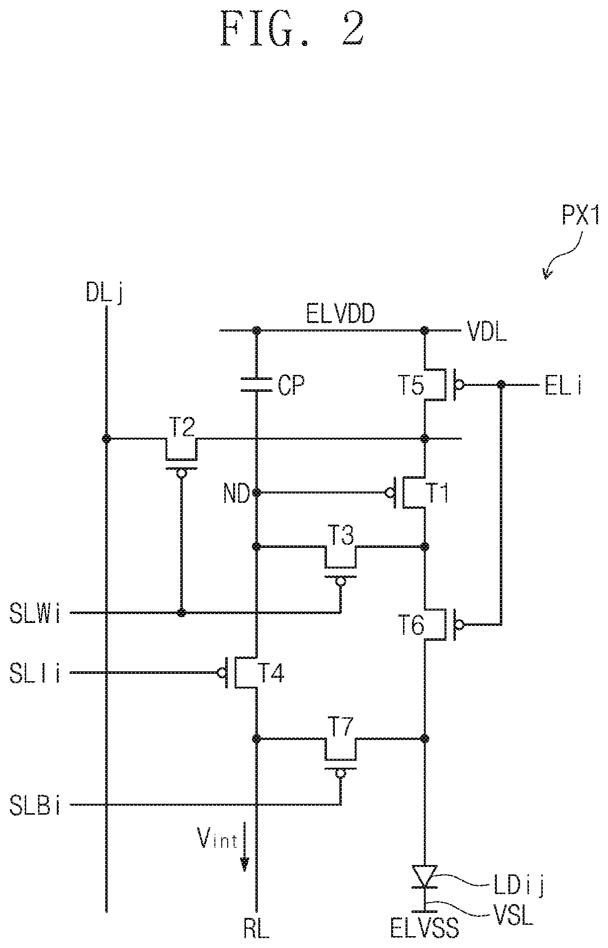 Patent US12324326 Figure 2 – Display device with scan driver circuit overlapping display area