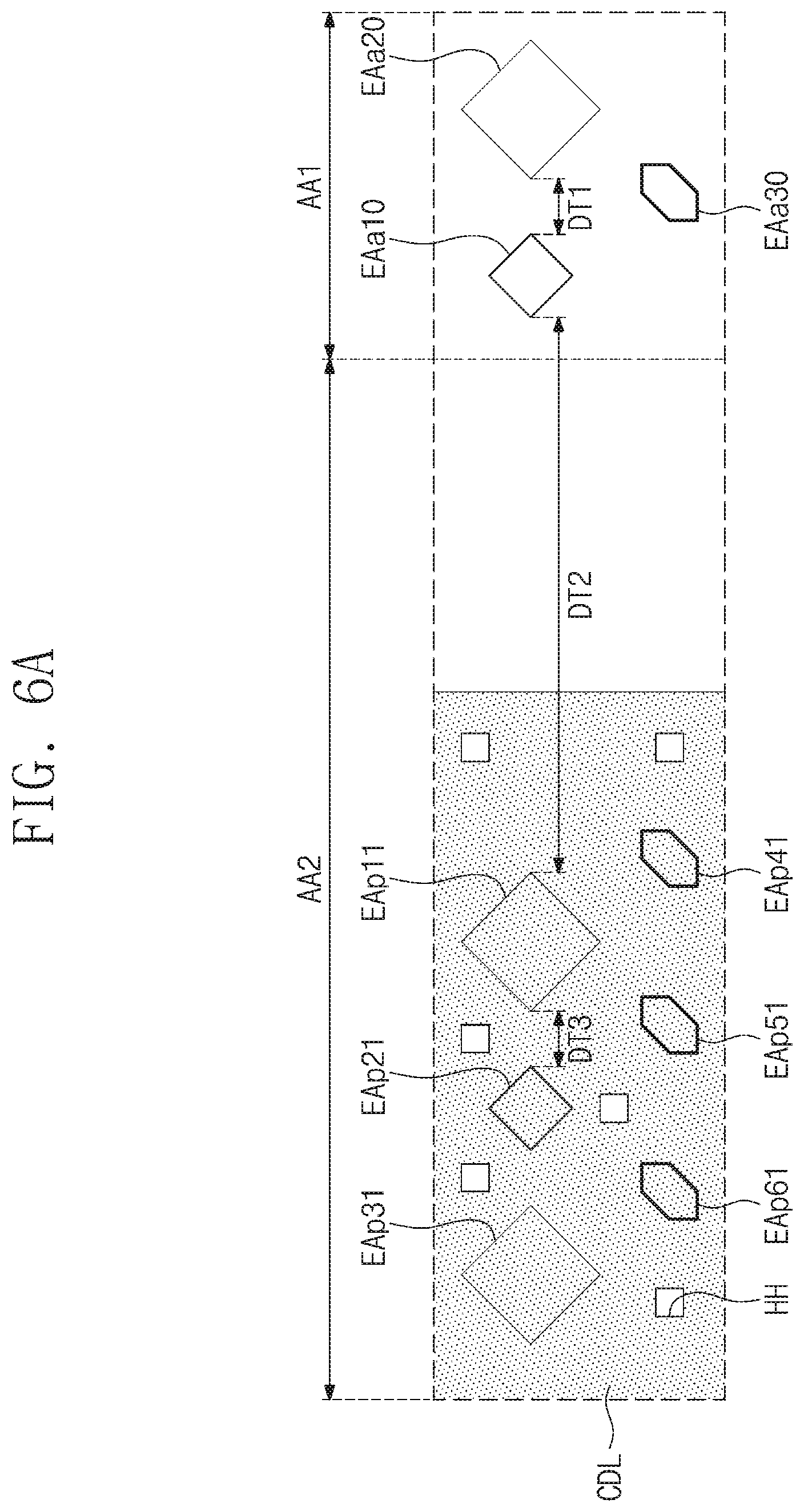 Patent US12324326 Figure 7 – Display device with scan driver circuit overlapping display area