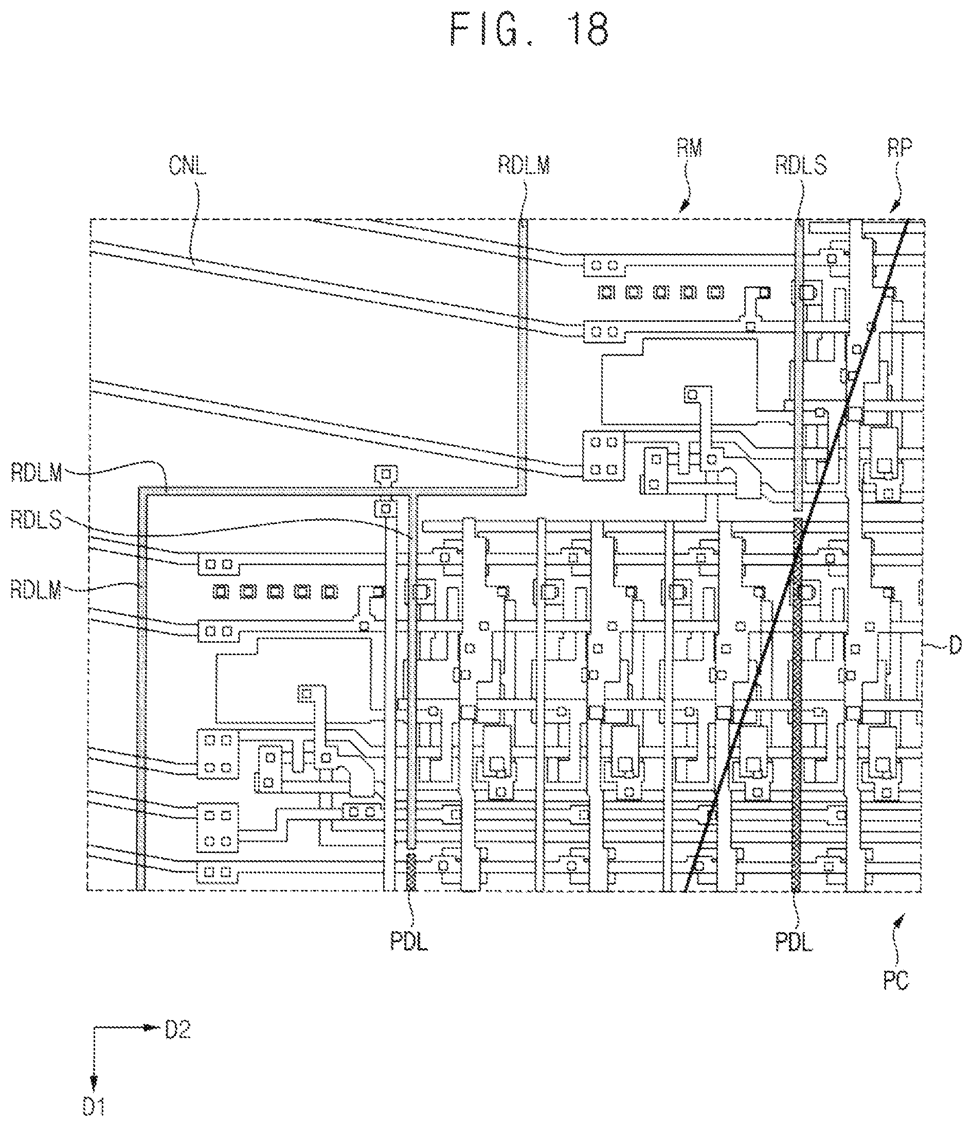 Patent US12324329 Figure 18 – Repair circuit for a display device