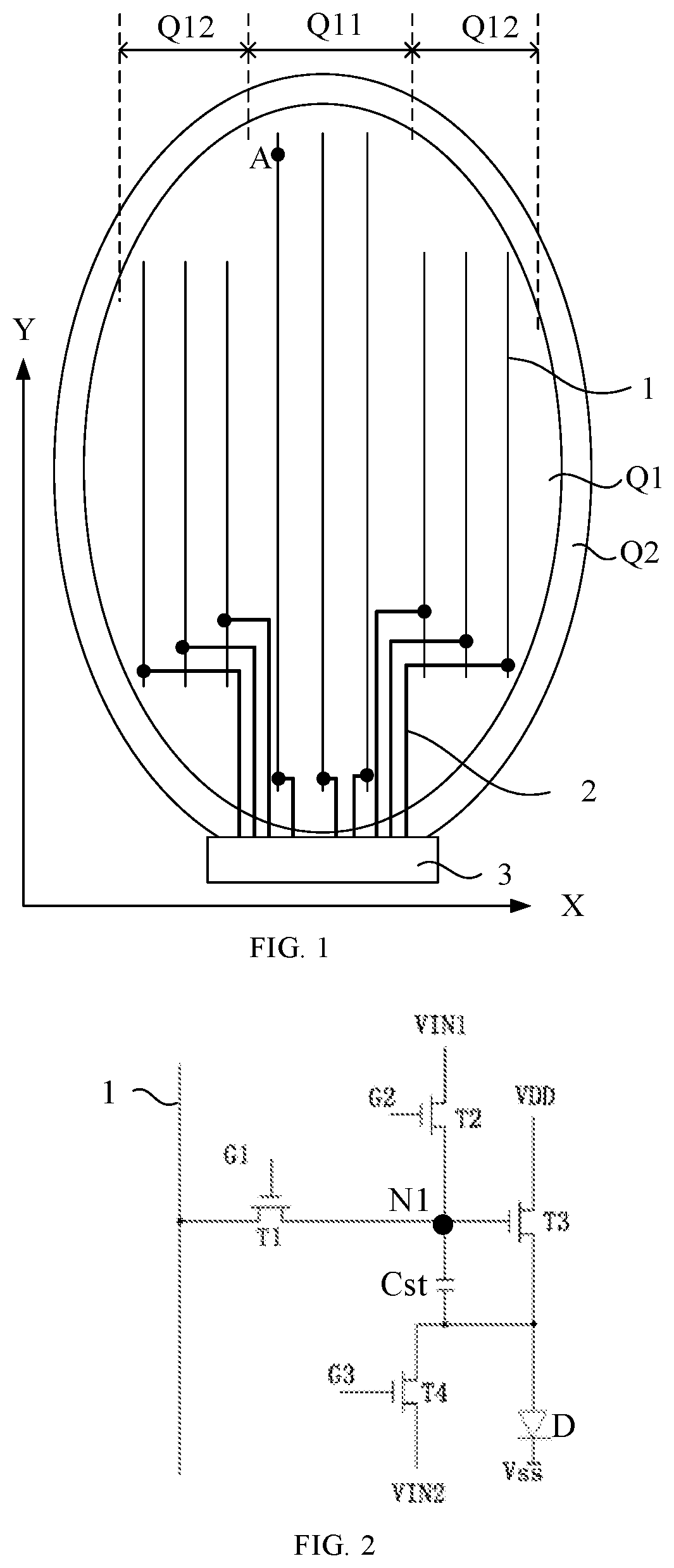 Patent US12324330 Figure 1 – Display substrate and display device