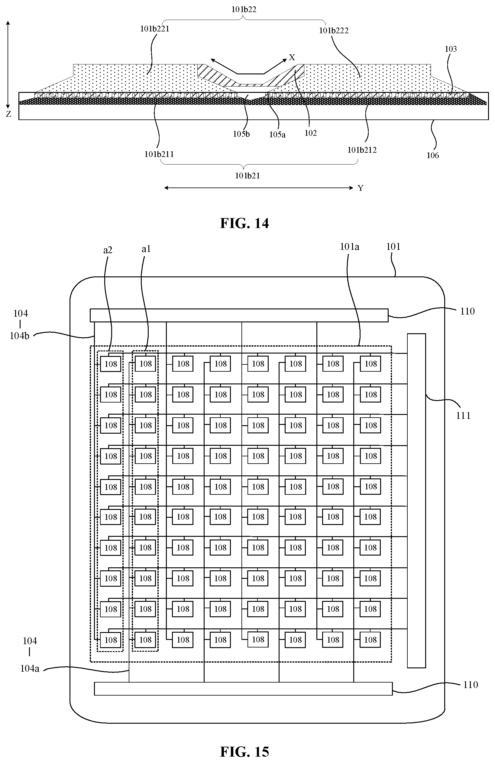 Patent US12324331 Figure 8 – Display panel and display device