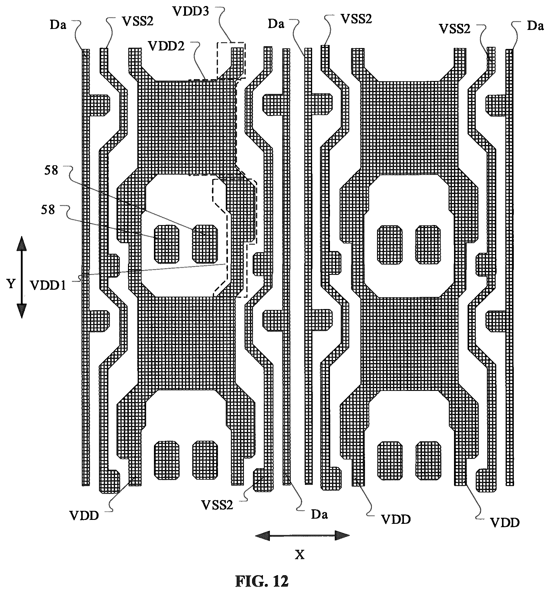 Patent US12324332 Figure 9 – Display panel and display device