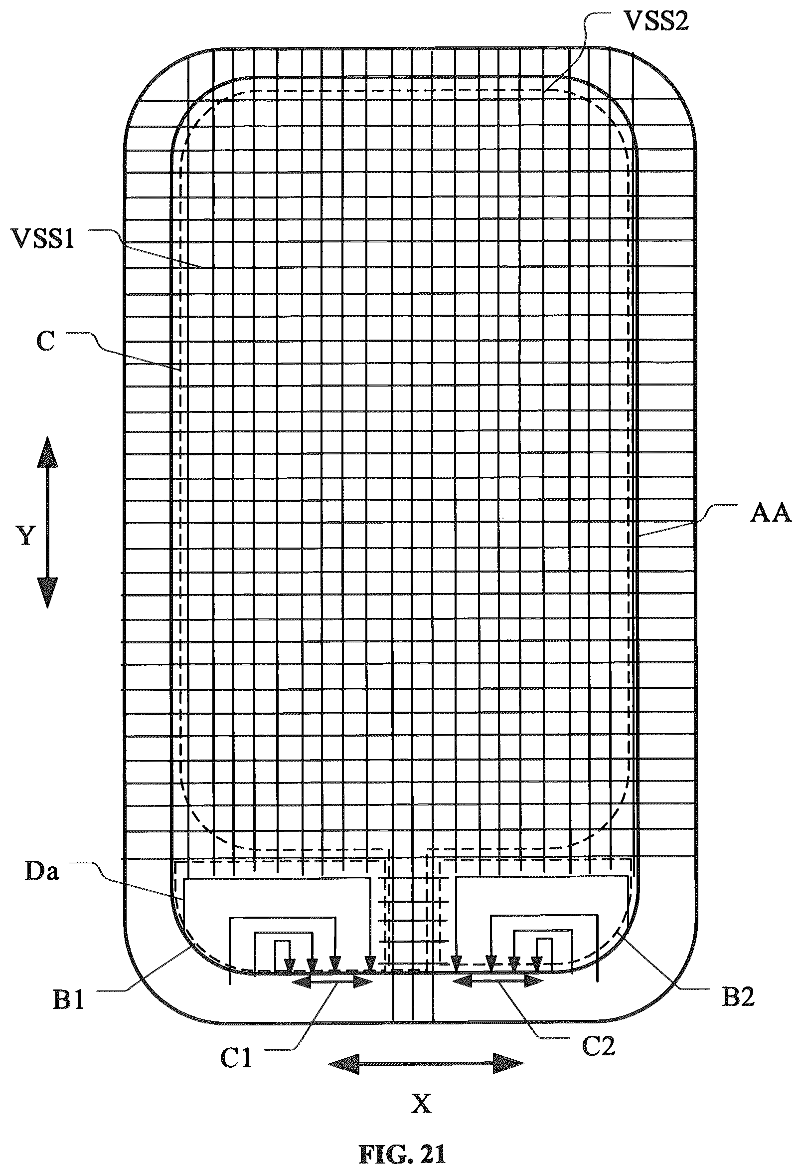 Patent US12324332 Figure 17 – Display panel and display device