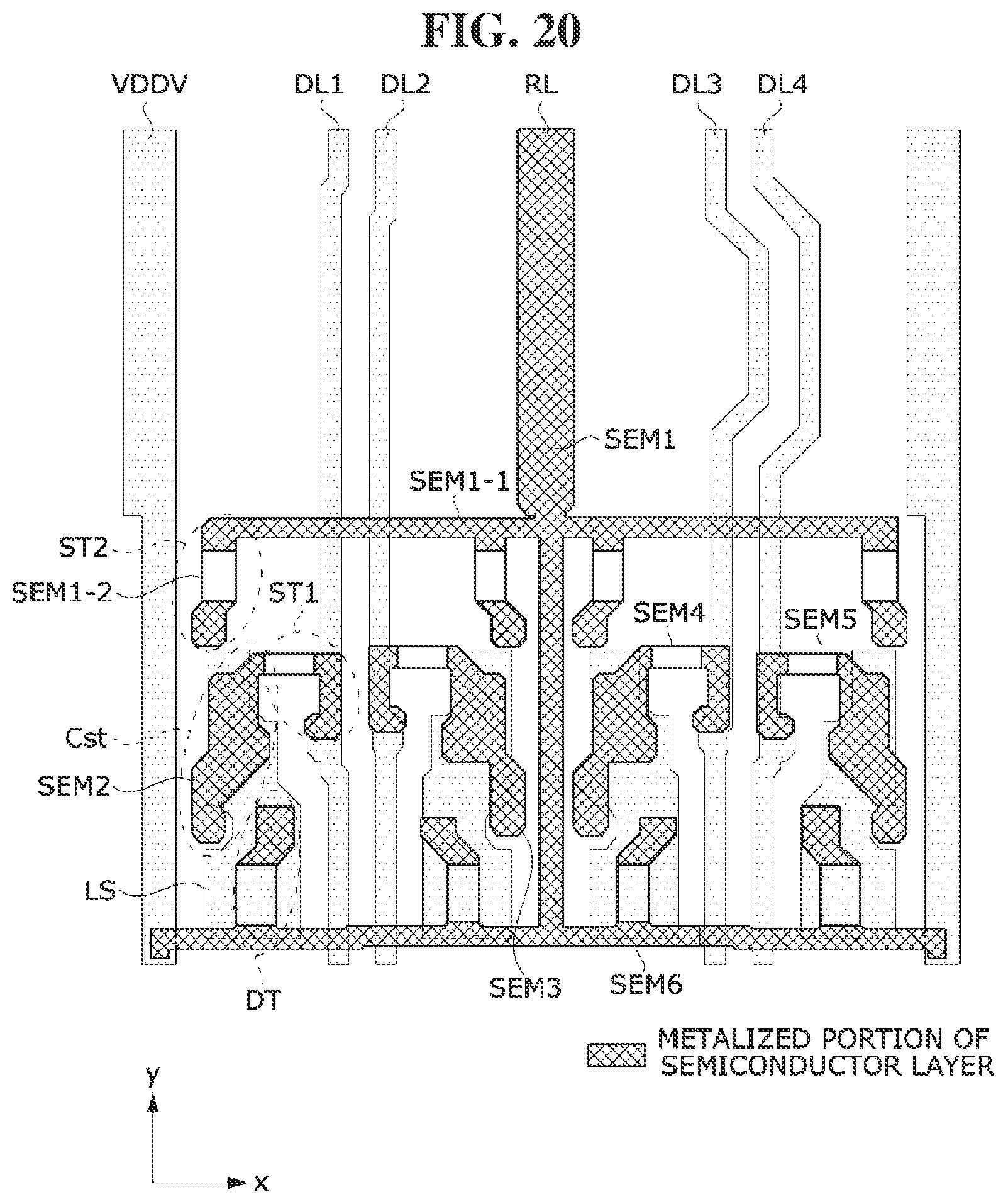 Patent US12324334 Figure 17 – Display panel and repair method thereof