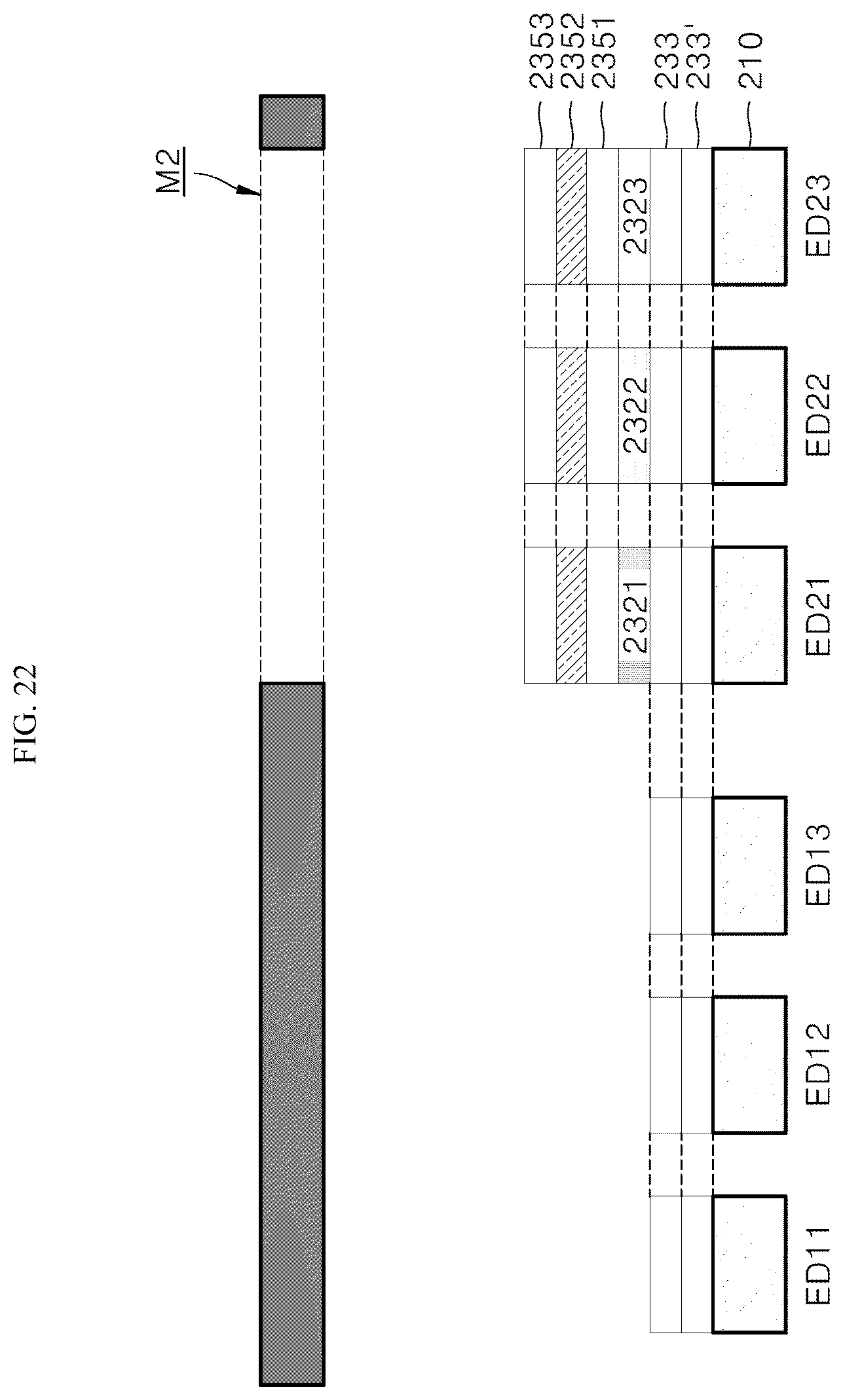 Patent US12324338 Figure 18 – Display panel, display device including the panel, and method for manufacturing the panel