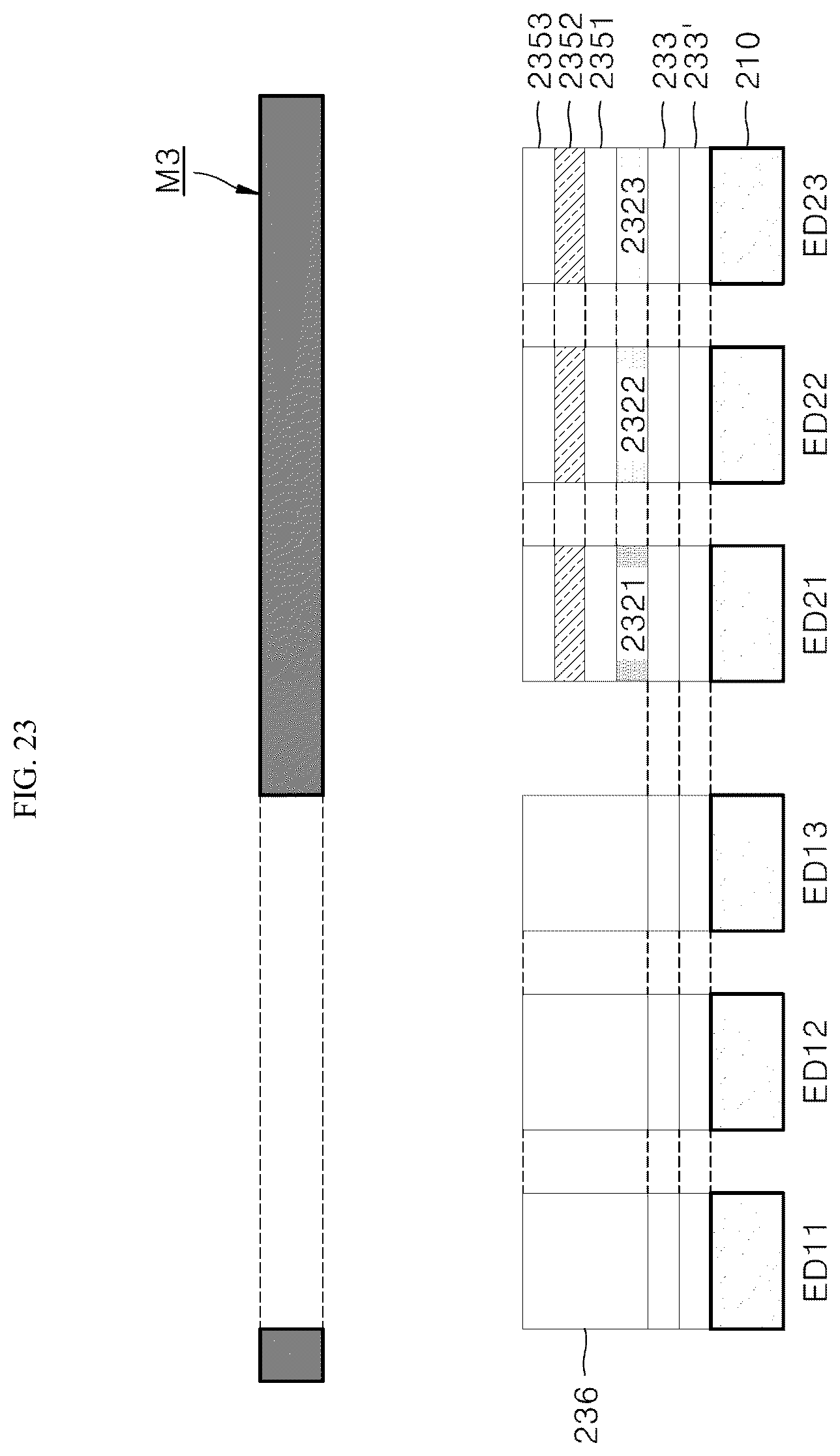 Patent US12324338 Figure 19 – Display panel, display device including the panel, and method for manufacturing the panel