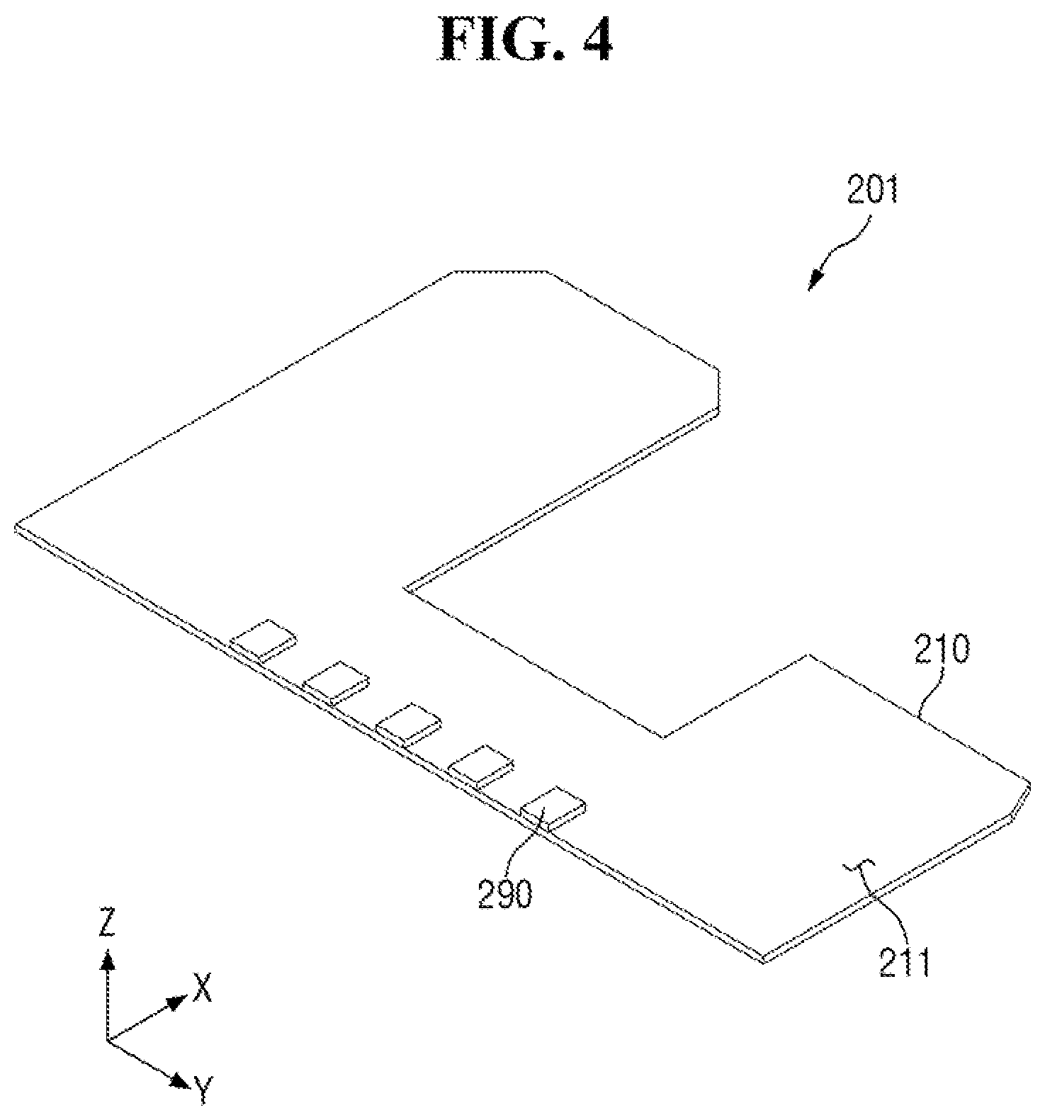 Patent US12324342 Figure 4 – Display device acquiring fingerprint pattern and touch pressure information using a single structure