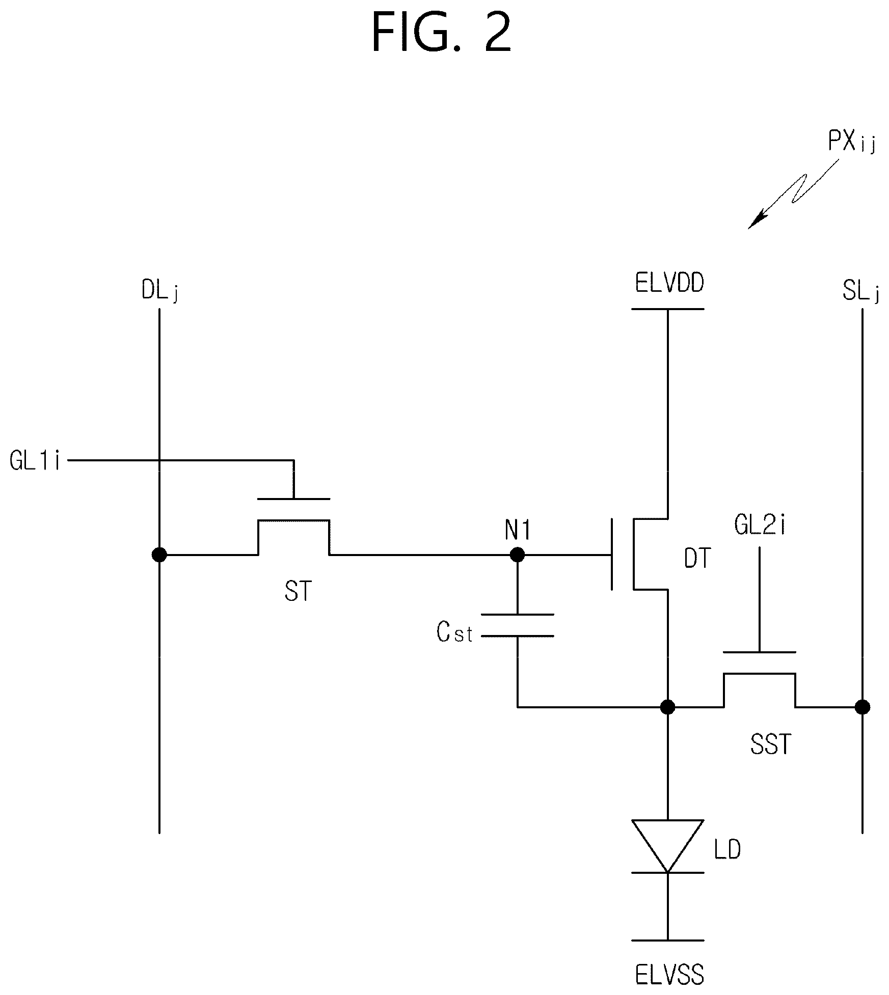 Patent US12324346 Figure 2 – Display device configured to prevent propagation of cracks, and method of repairing same