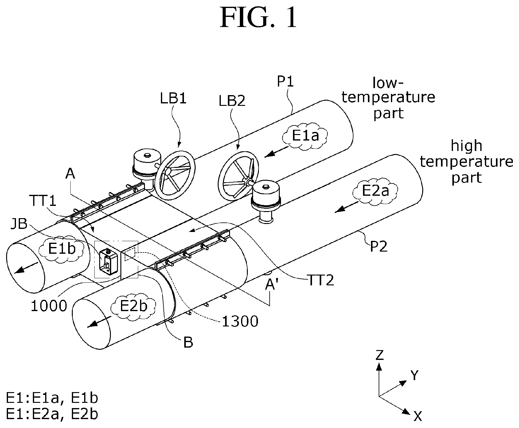 Patent US12324354 Figure 1 – Thermoelectric module and power generating apparatus comprising same