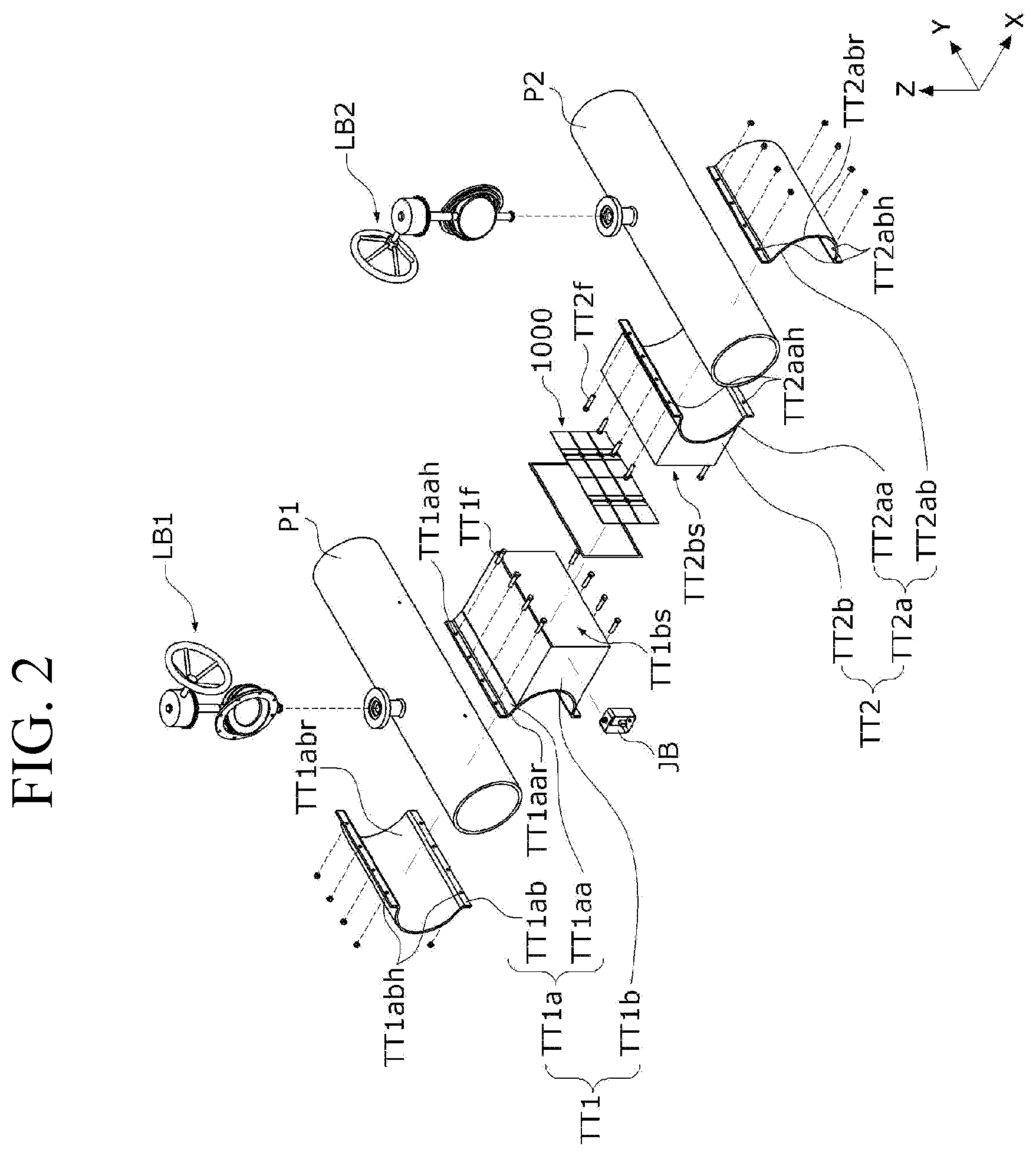 Patent US12324354 Figure 2 – Thermoelectric module and power generating apparatus comprising same
