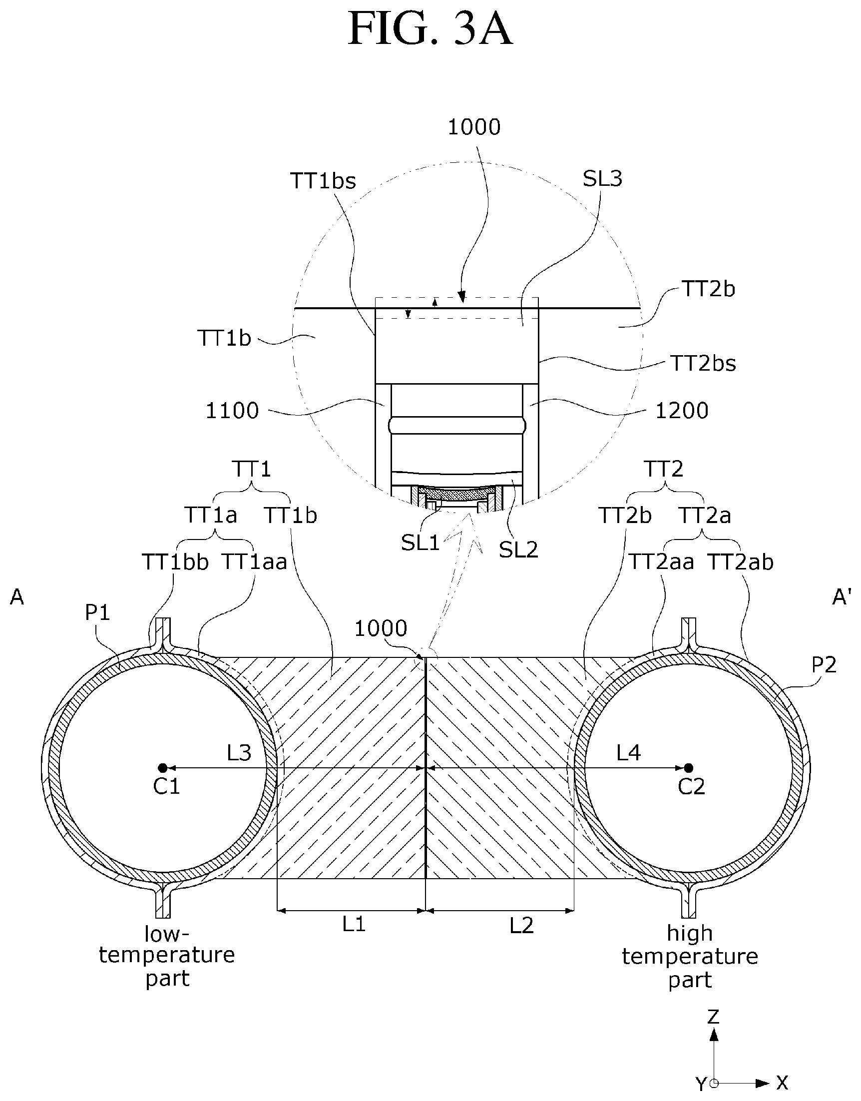 Patent US12324354 Figure 3 – Thermoelectric module and power generating apparatus comprising same
