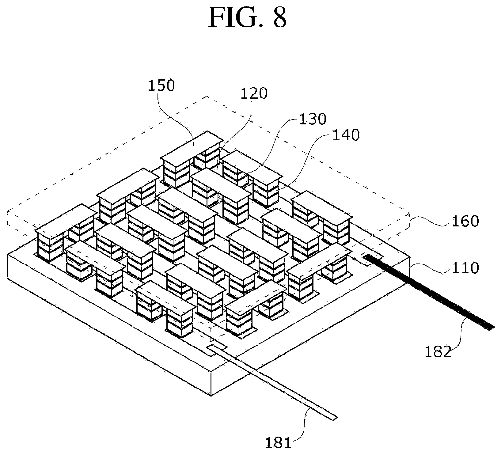 Patent US12324354 Figure 9 – Thermoelectric module and power generating apparatus comprising same