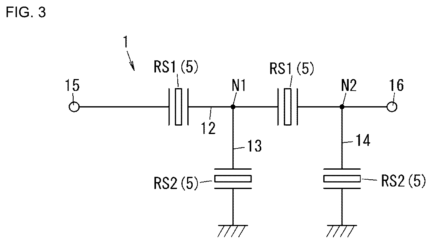 Patent US12324355 Figure 3 – Acoustic wave device