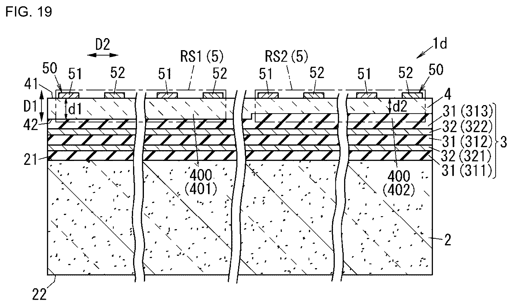 Patent US12324355 Figure 18 – Acoustic wave device