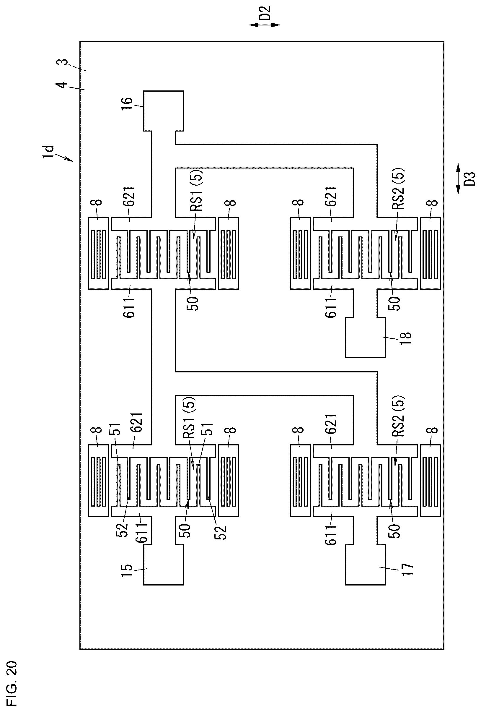 Patent US12324355 Figure 19 – Acoustic wave device