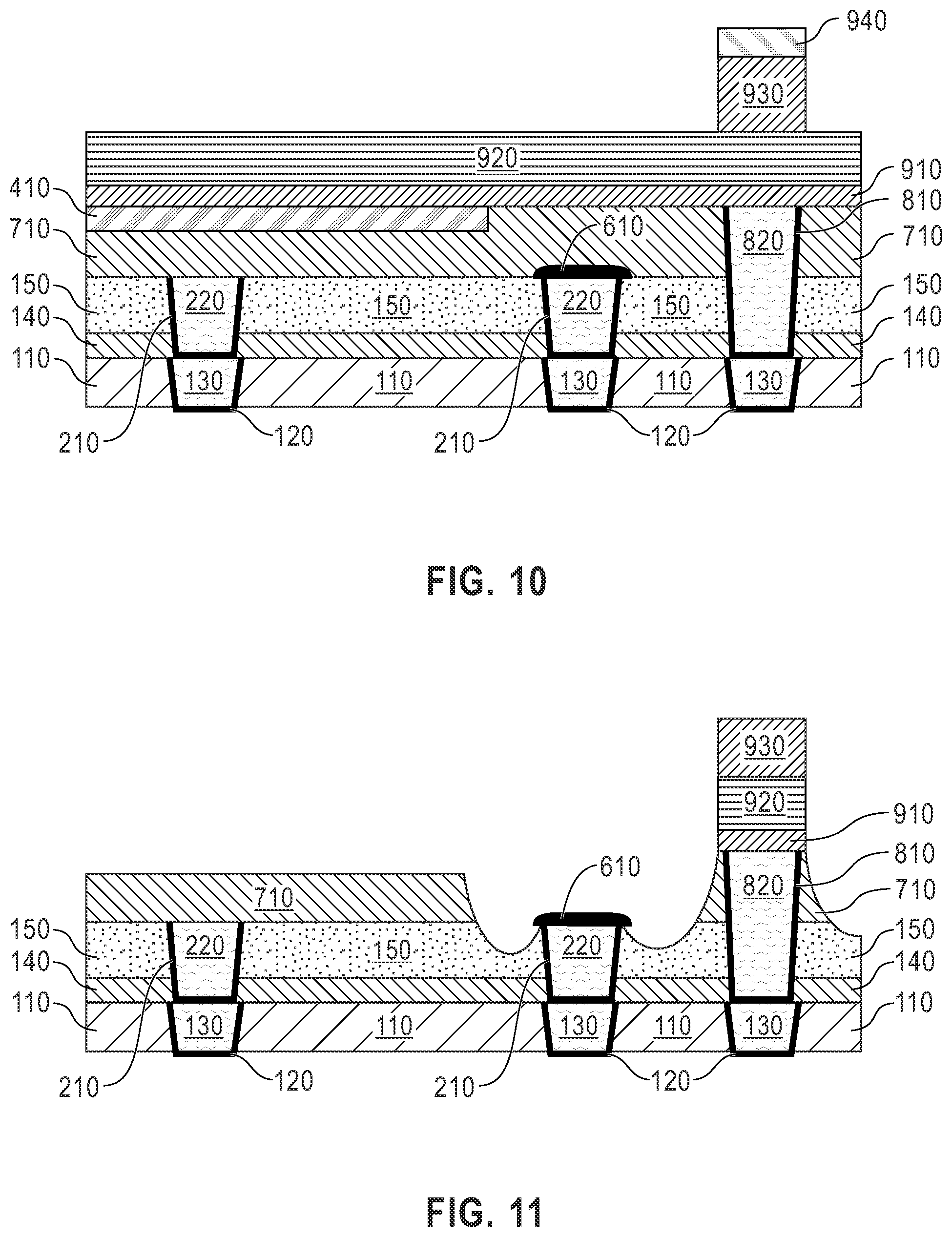 Patent US12324358 Figure 4 – Tall bottom electrode structure in embedded magnetoresistive random-access memory