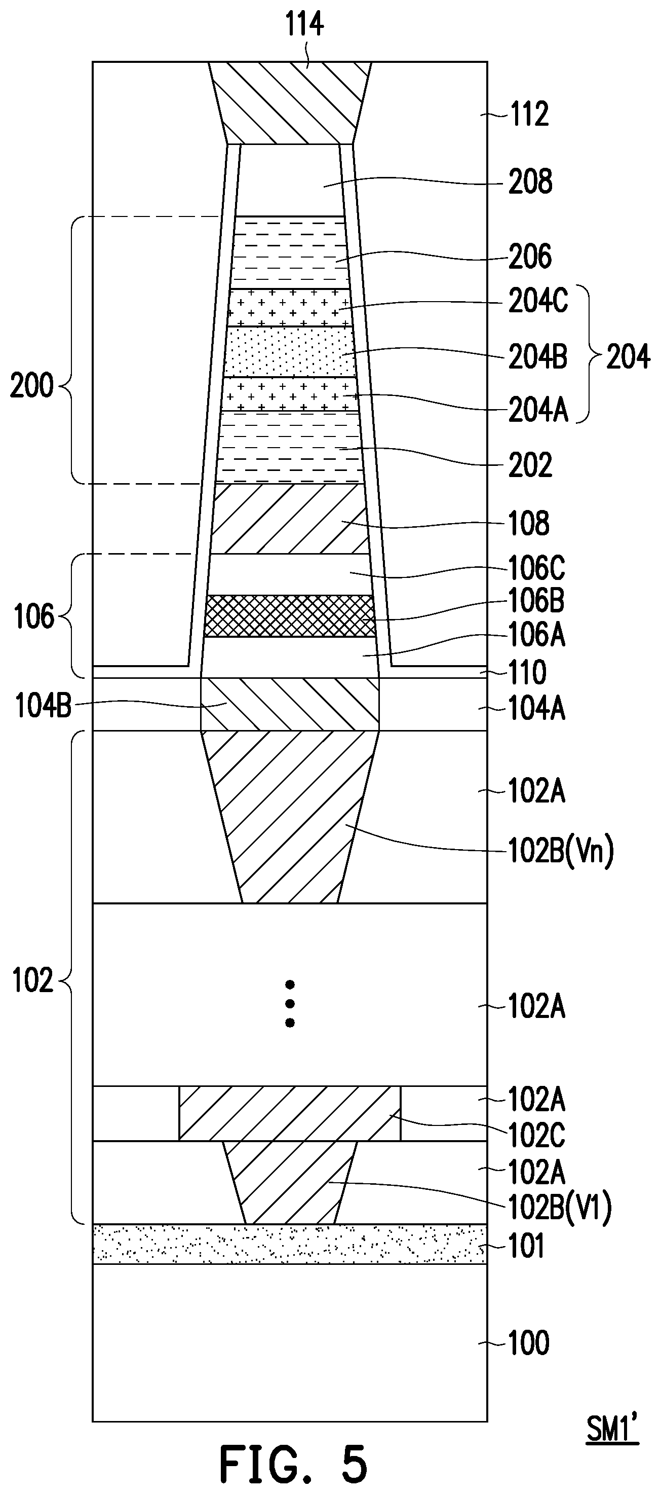 Patent US12324360 Figure 20 – Semiconductor structure and method of forming the same